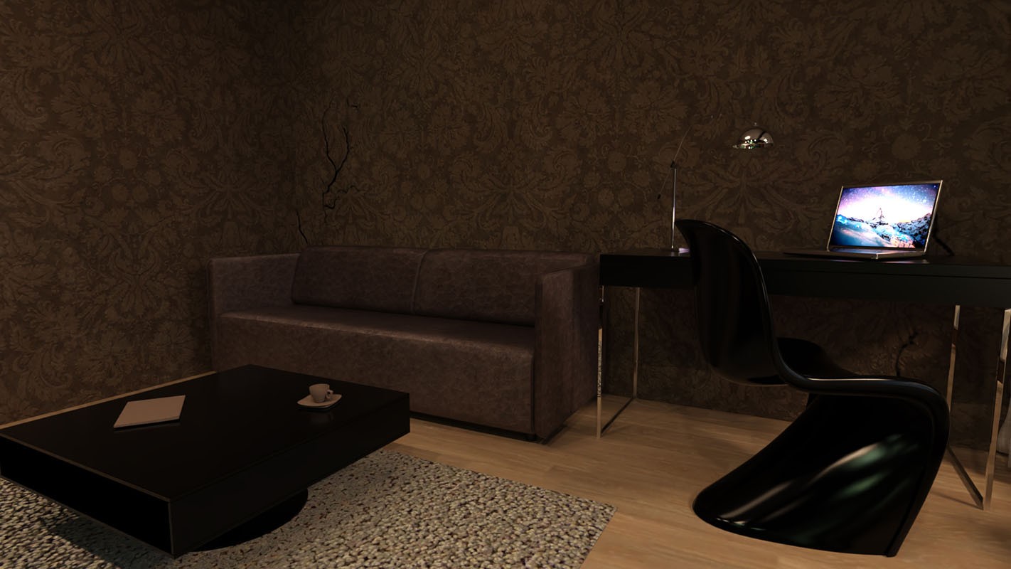 Clacy's Elegant Bedroom by N/A