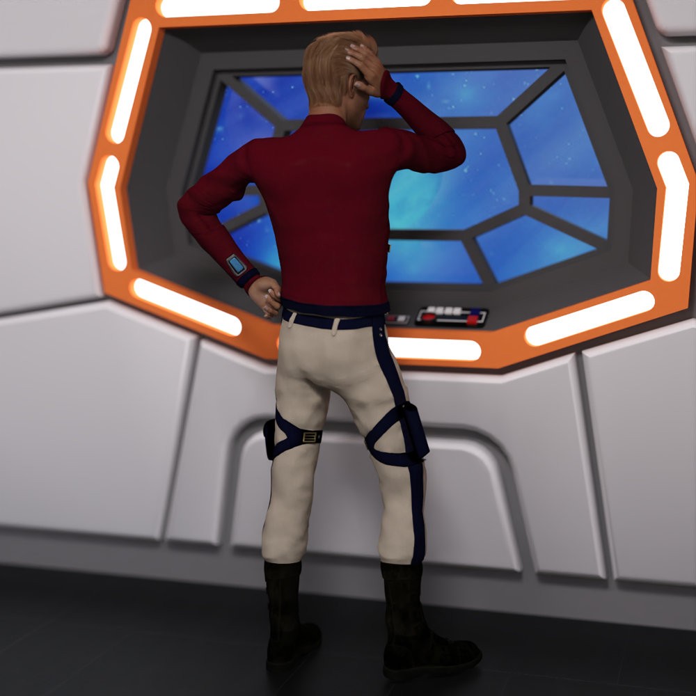 SC High Guard Uniform for G8.1M for DAZ Studio by N/A