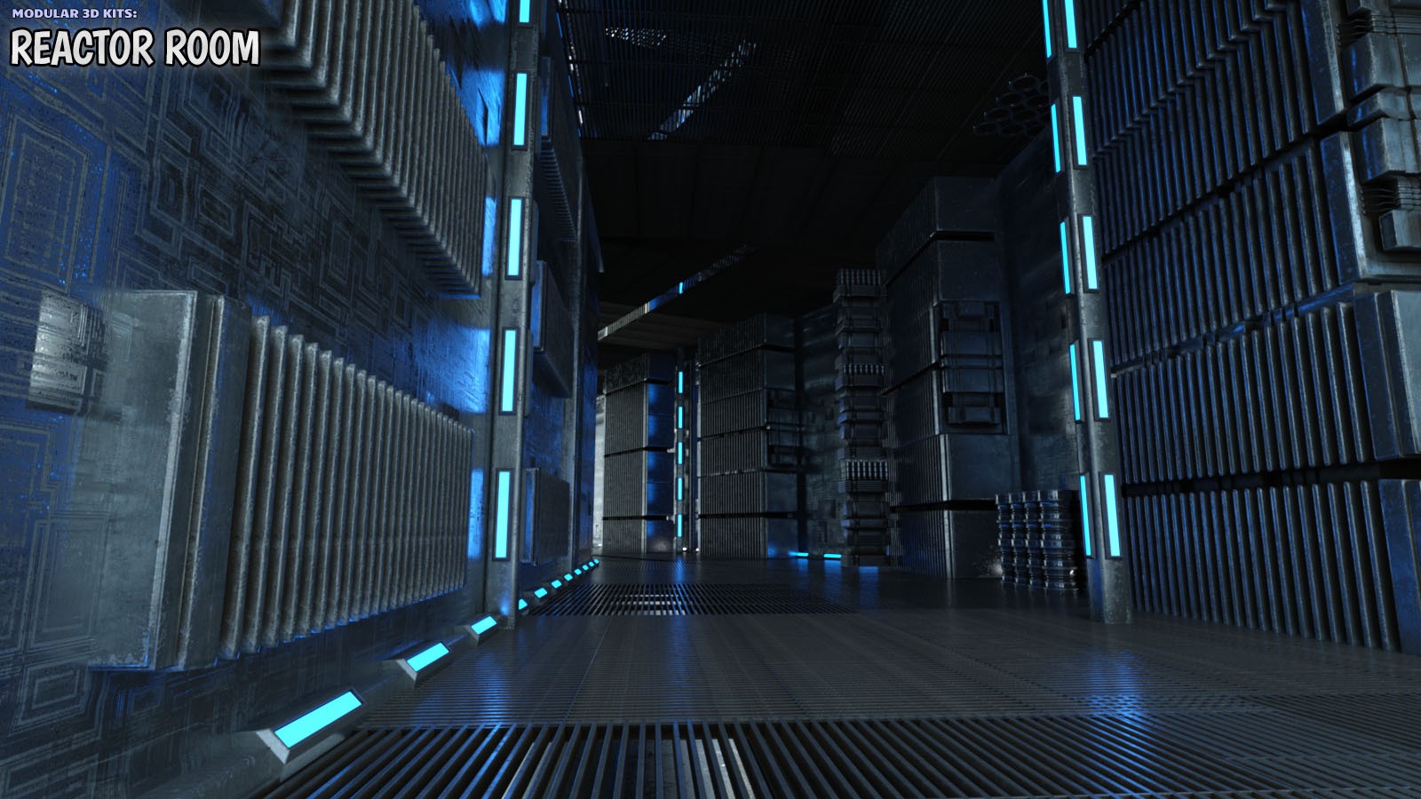 Modular 3D Kits: Reactor Room by N/A
