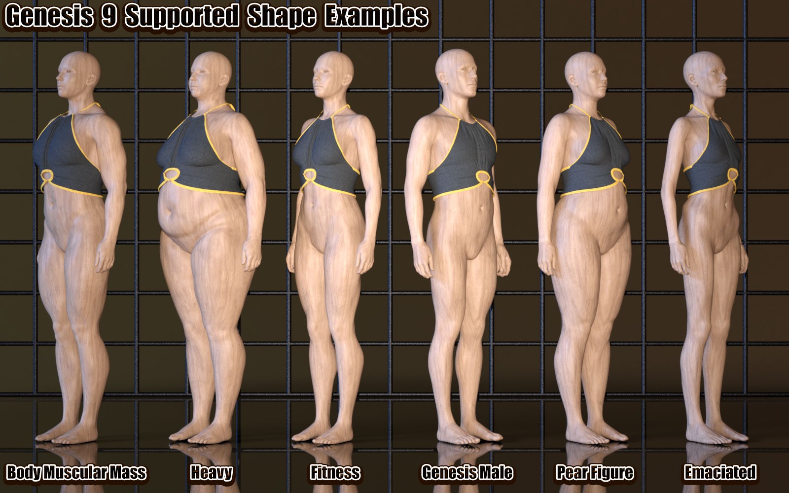 3DL Ring Crop Top For G8F/G9 by N/A