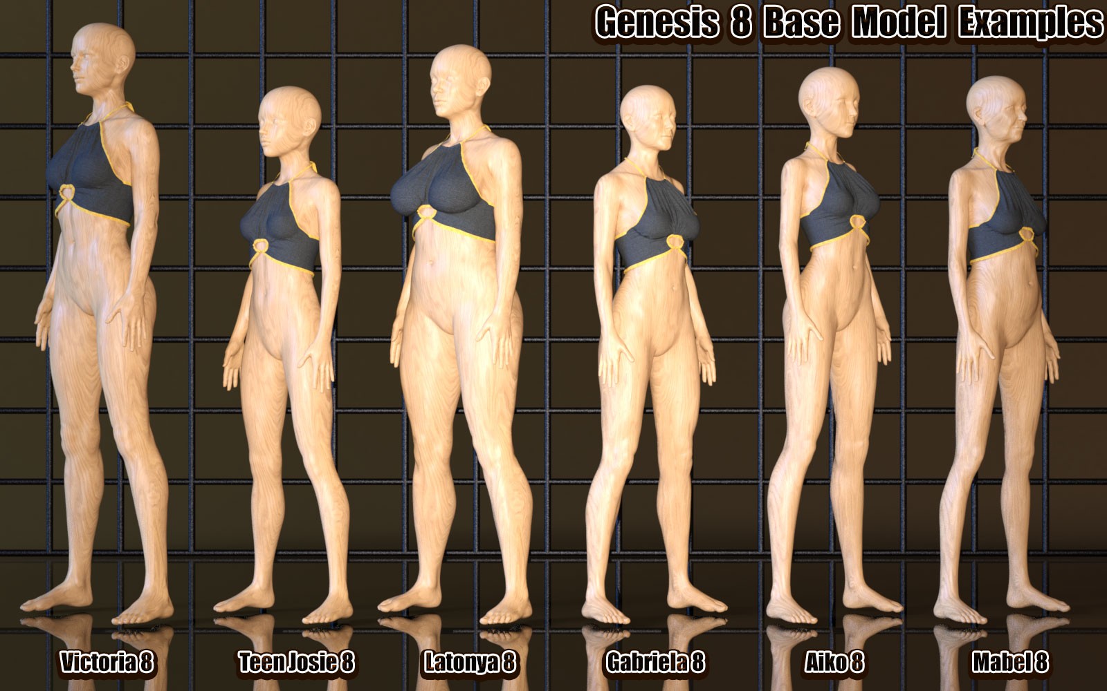 3DL Ring Crop Top For G8F/G9 by N/A