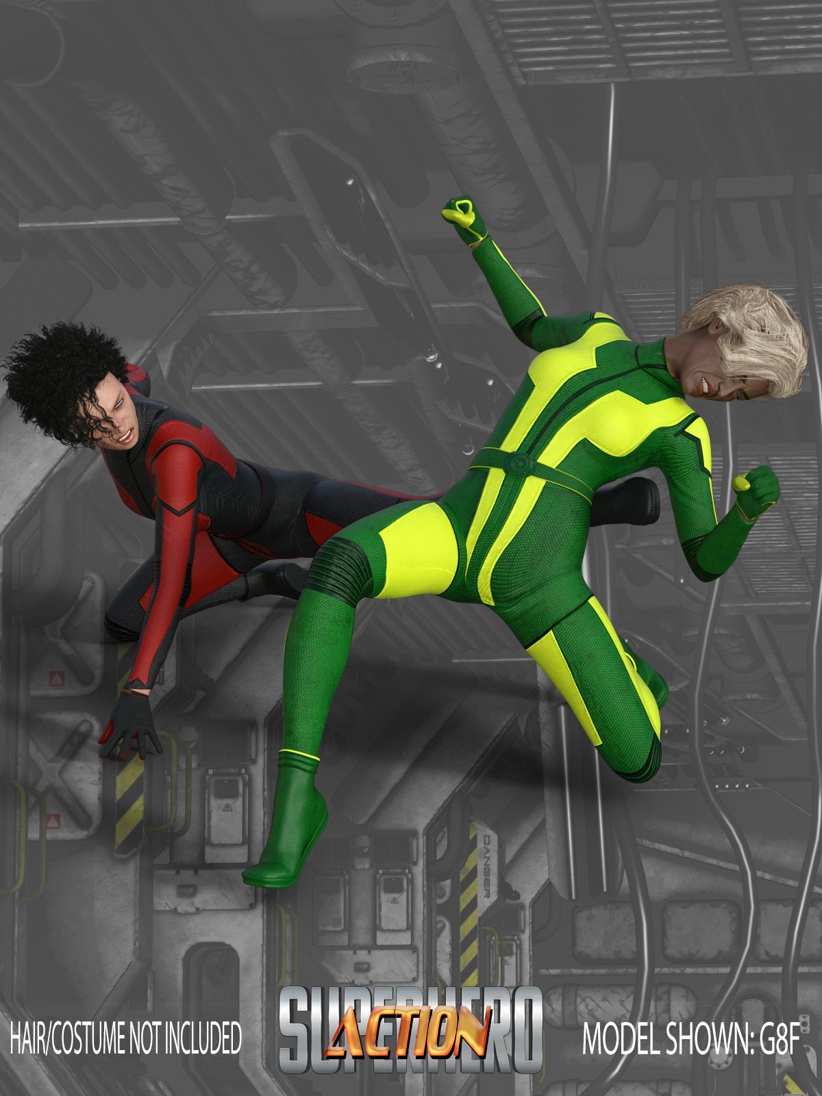 SuperHero Action for G8F Volume 14 by N/A