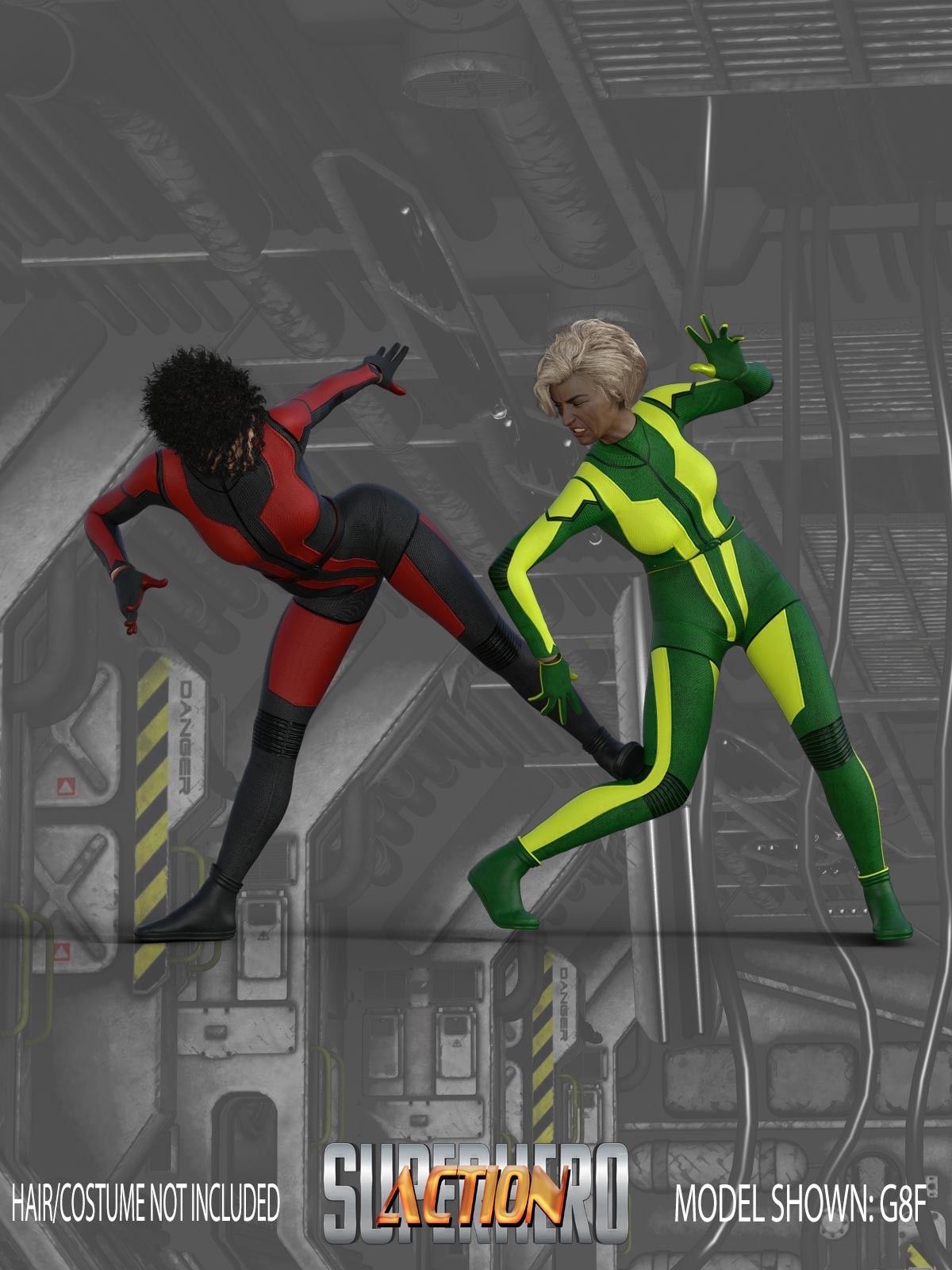 SuperHero Action for G8F Volume 14 by N/A
