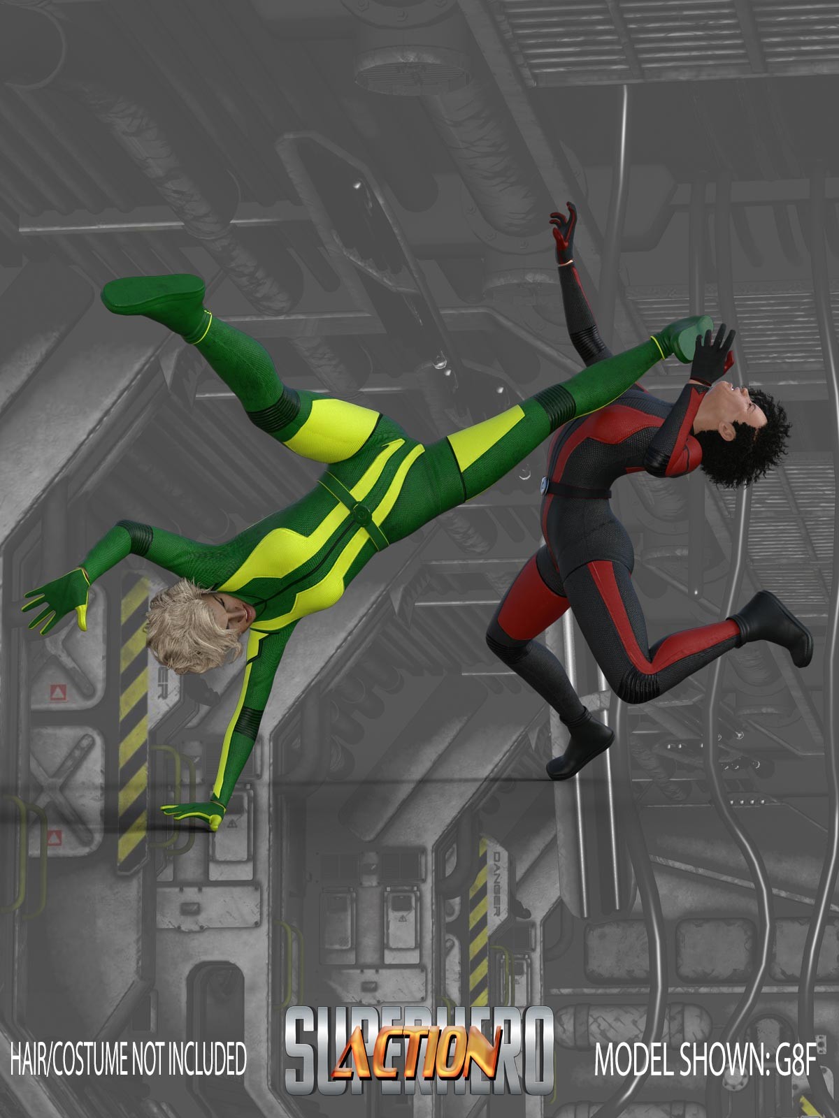 SuperHero Action for G8F Volume 14 by N/A