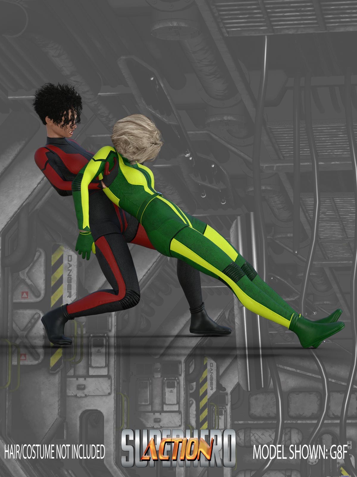 SuperHero Action for G8F Volume 14 by N/A