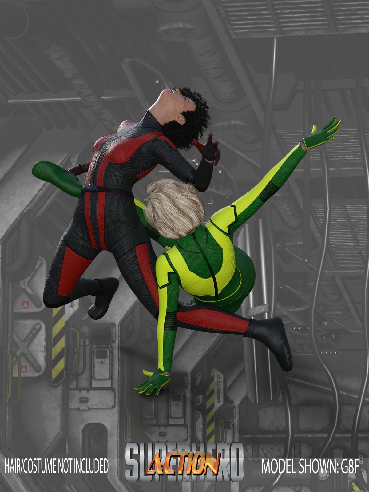 SuperHero Action for G8F Volume 14 by N/A