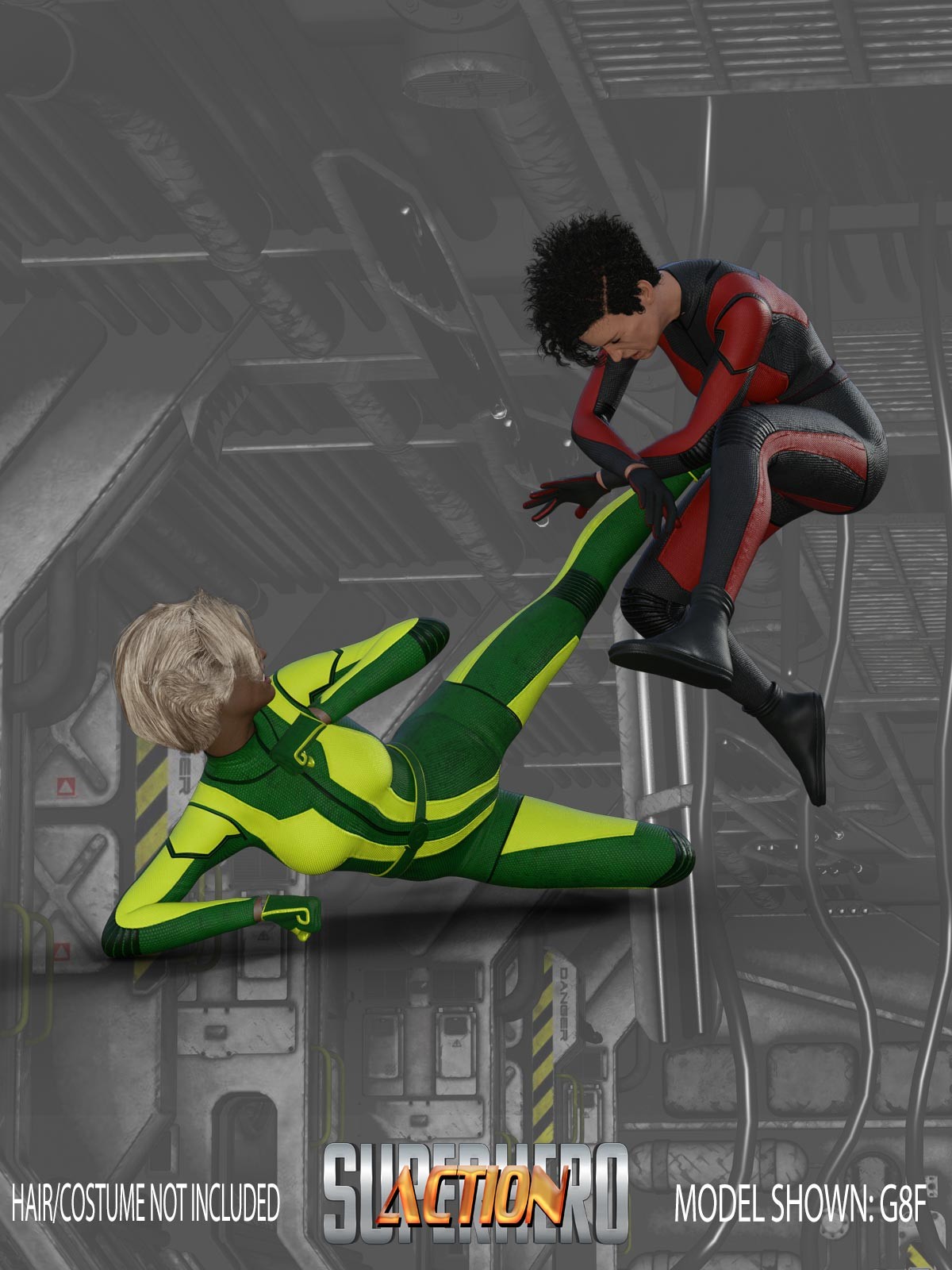 SuperHero Action for G8F Volume 14 by N/A