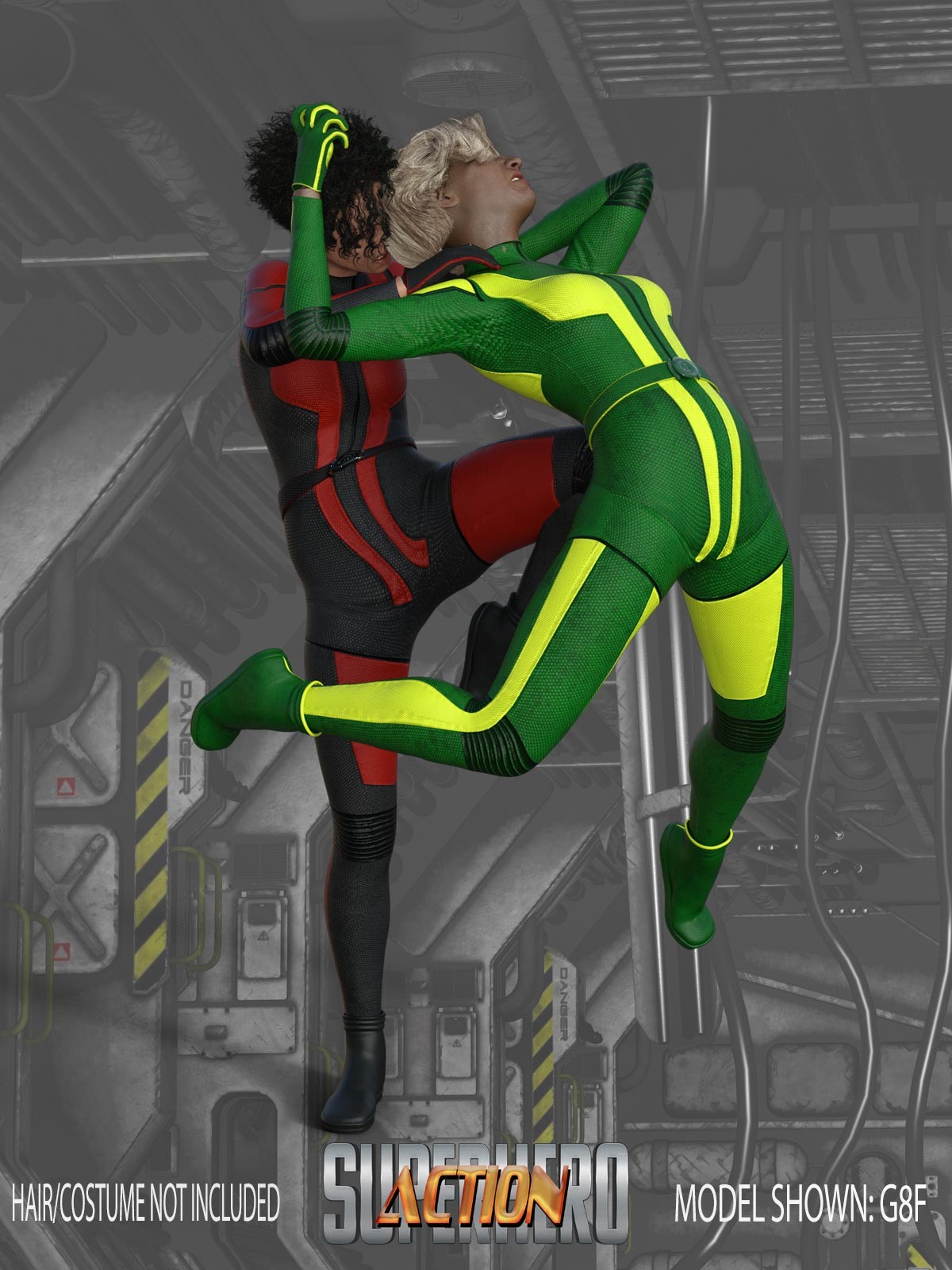 SuperHero Action for G8F Volume 14 by N/A