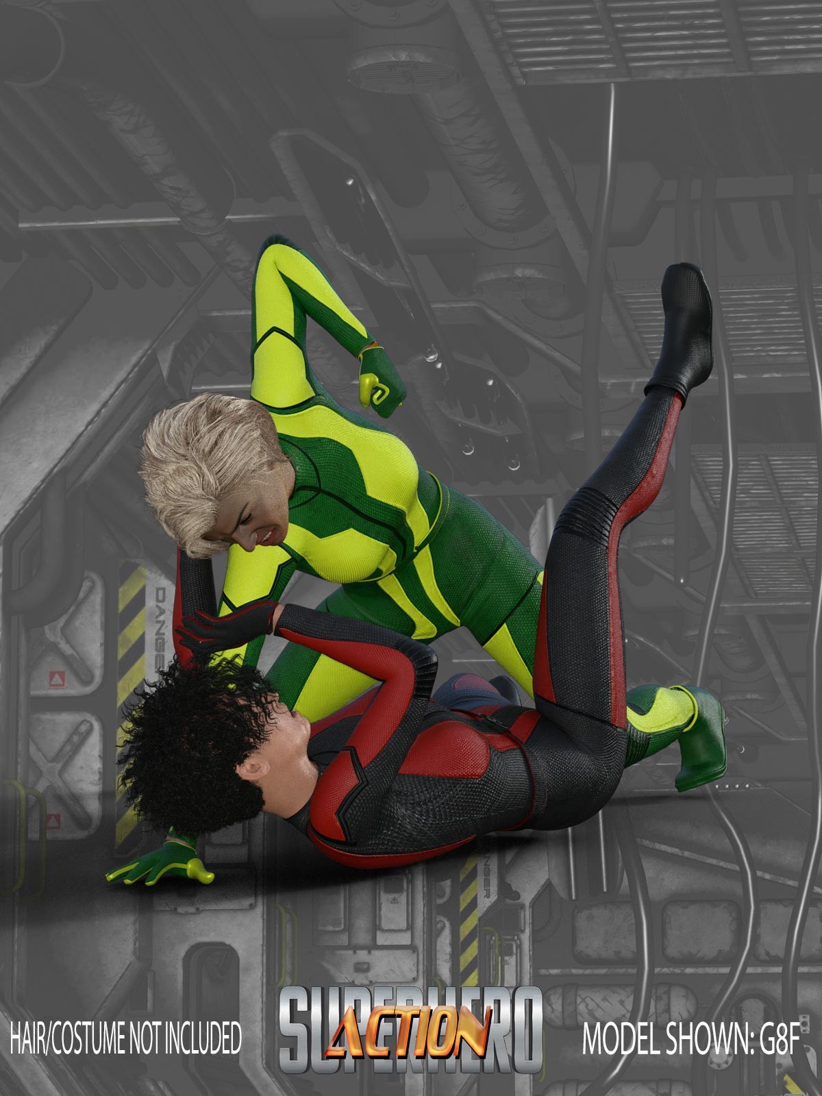 SuperHero Action for G8F Volume 14 by N/A