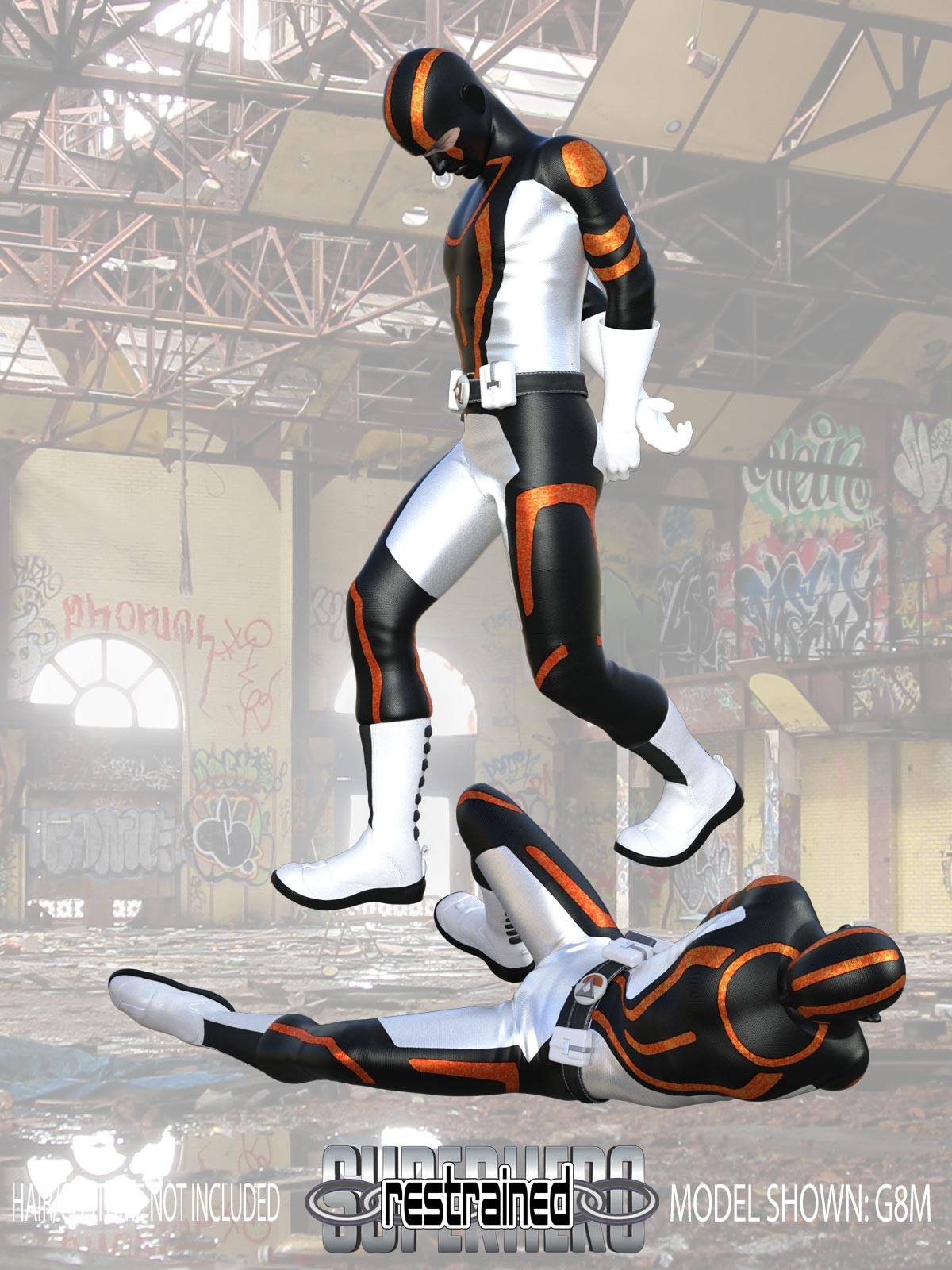 SuperHero Restrained for G8M Volume 3 by N/A