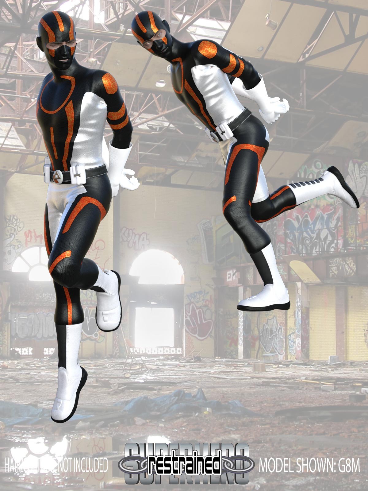 SuperHero Restrained for G8M Volume 3 by N/A