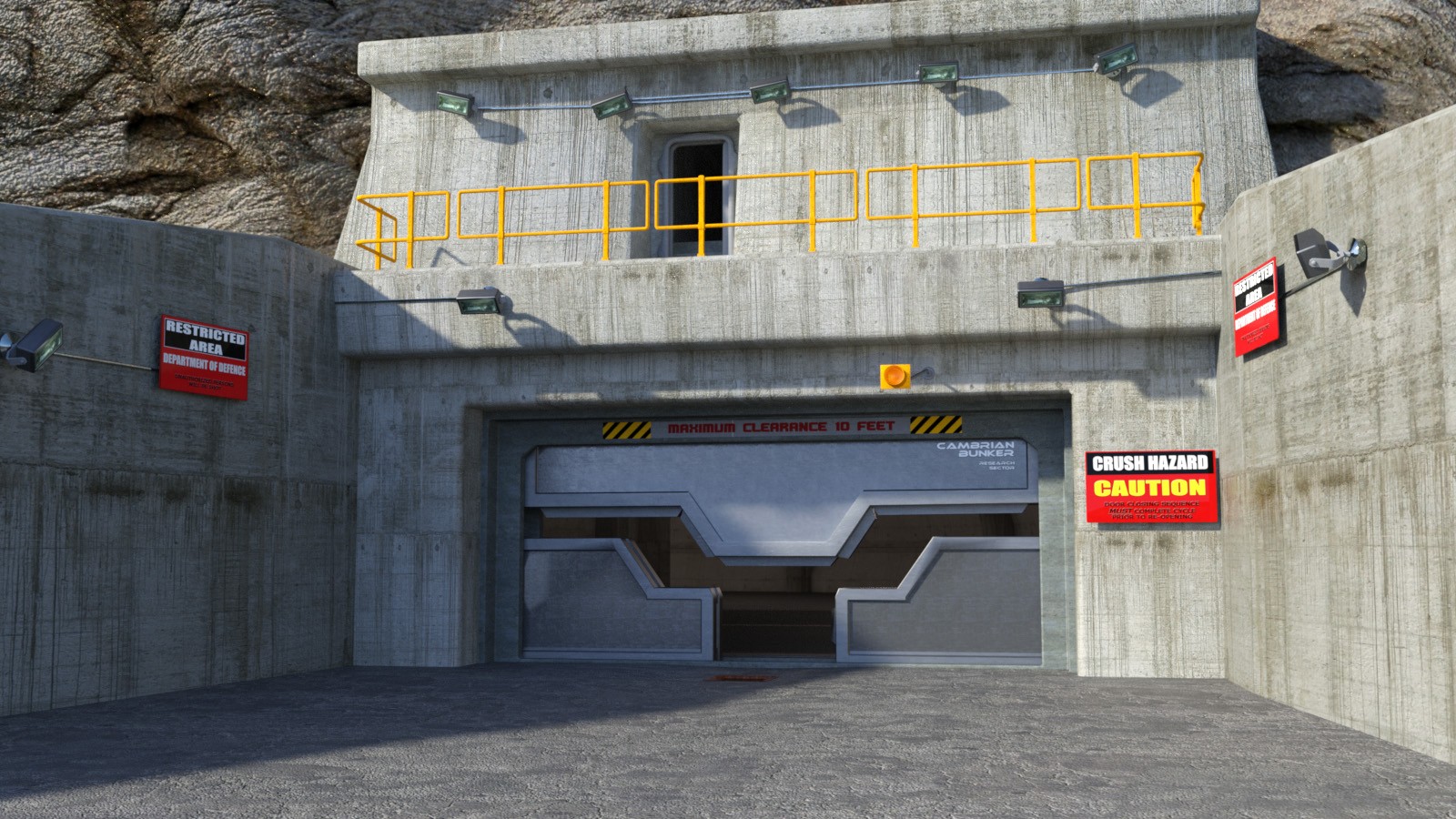 1stB Scifi Blast Bunker by N/A