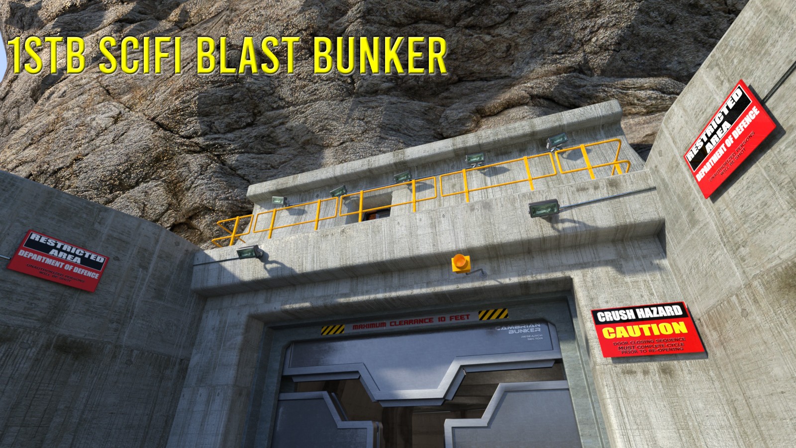 1stB Scifi Blast Bunker by N/A