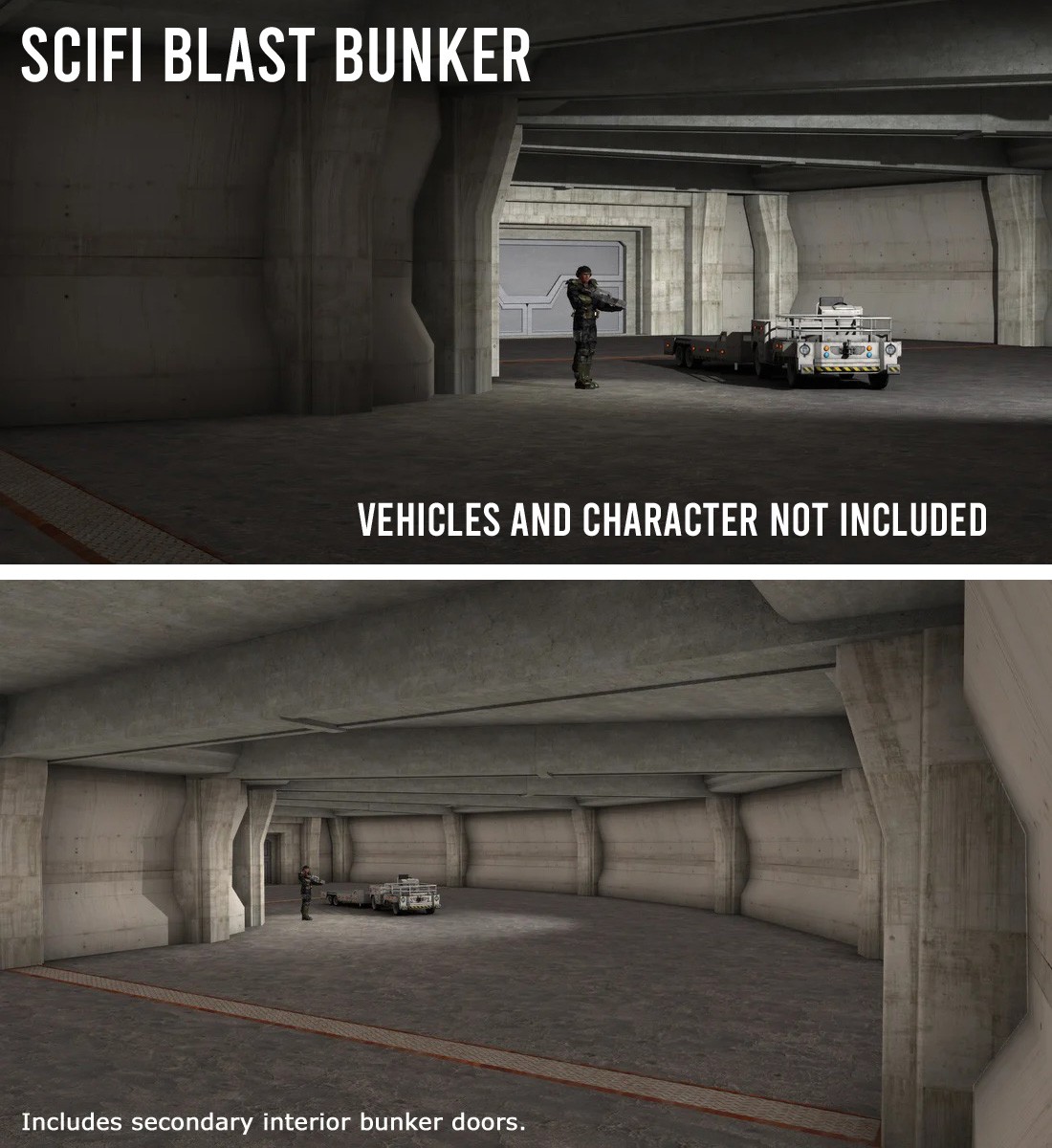 1stB Scifi Blast Bunker by N/A