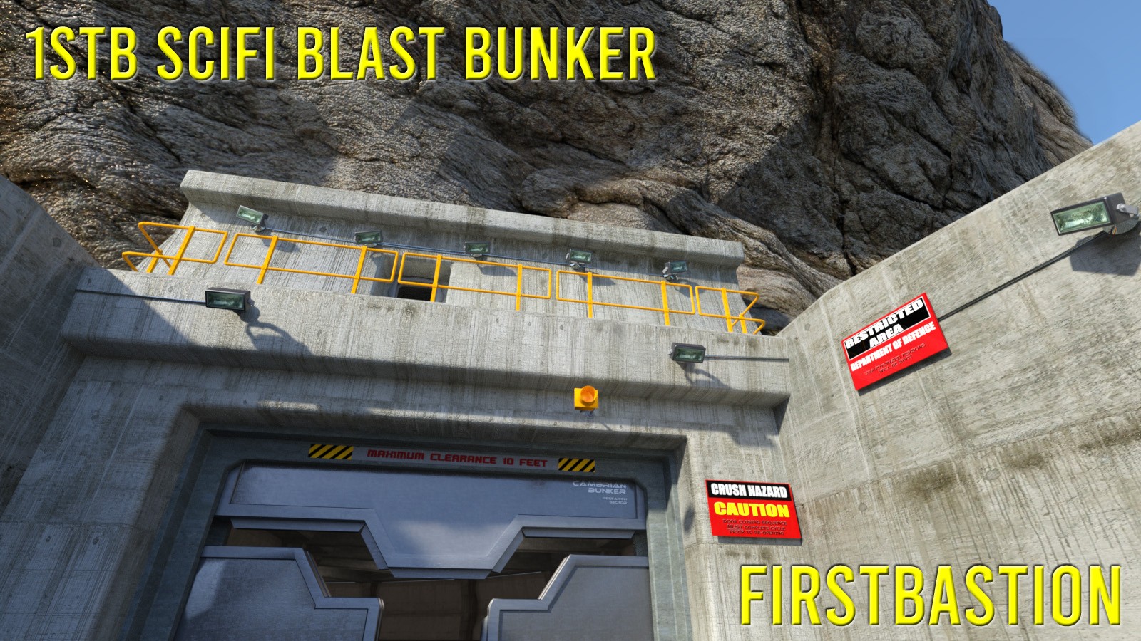 1stB Scifi Blast Bunker by N/A