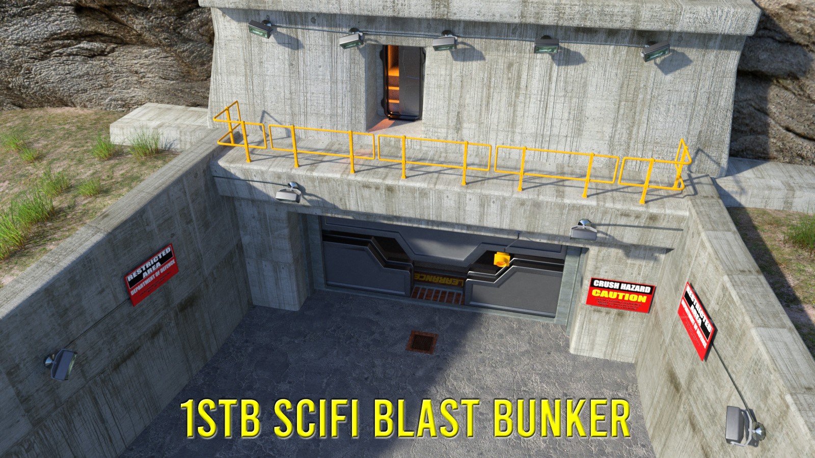 1stB Scifi Blast Bunker by N/A