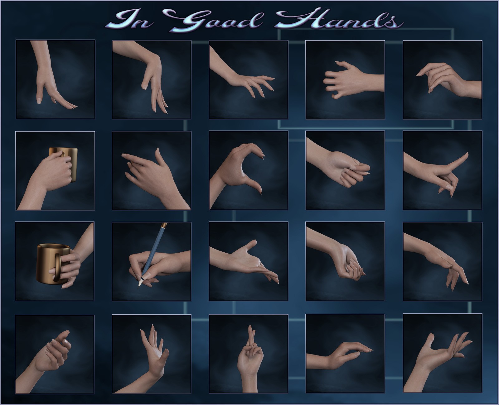 In Good Hands - Hands poses G9F-G8F-G3F by N/A