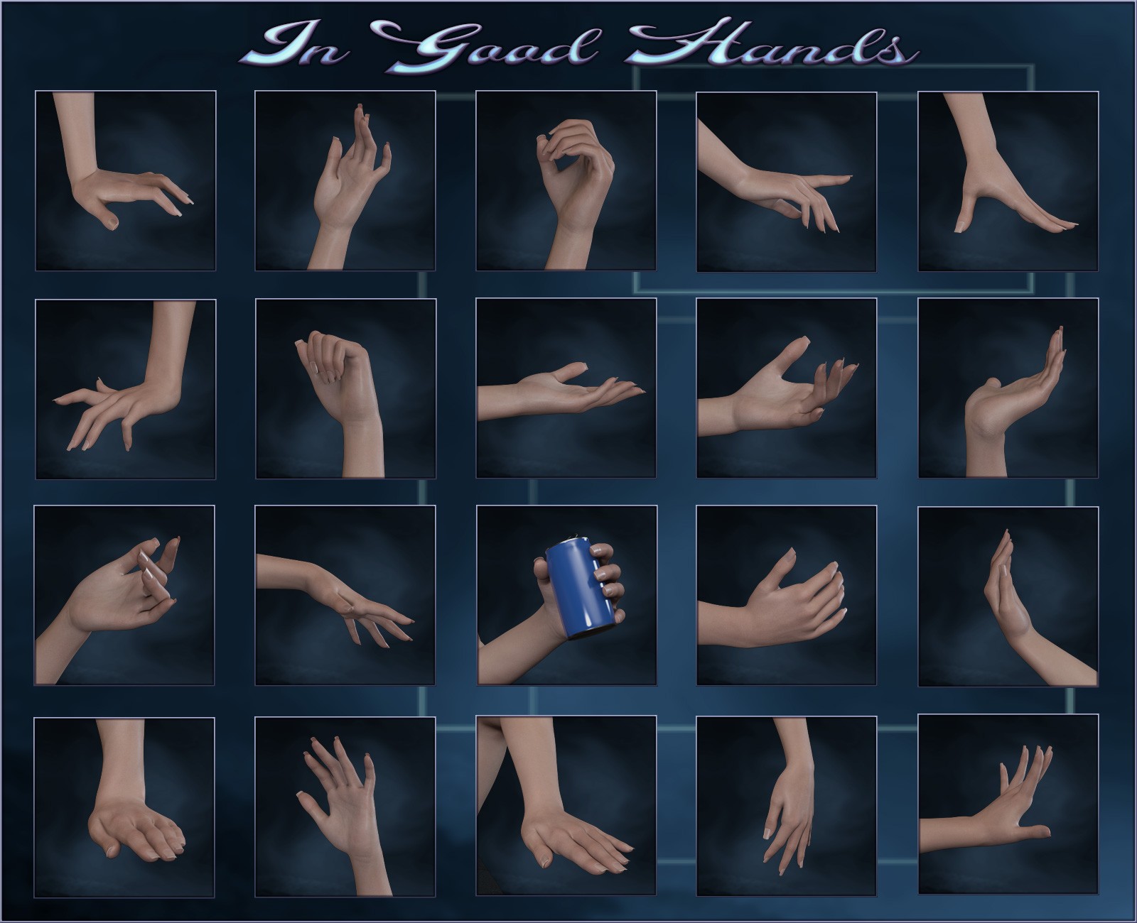 In Good Hands - Hands poses G9F-G8F-G3F by N/A