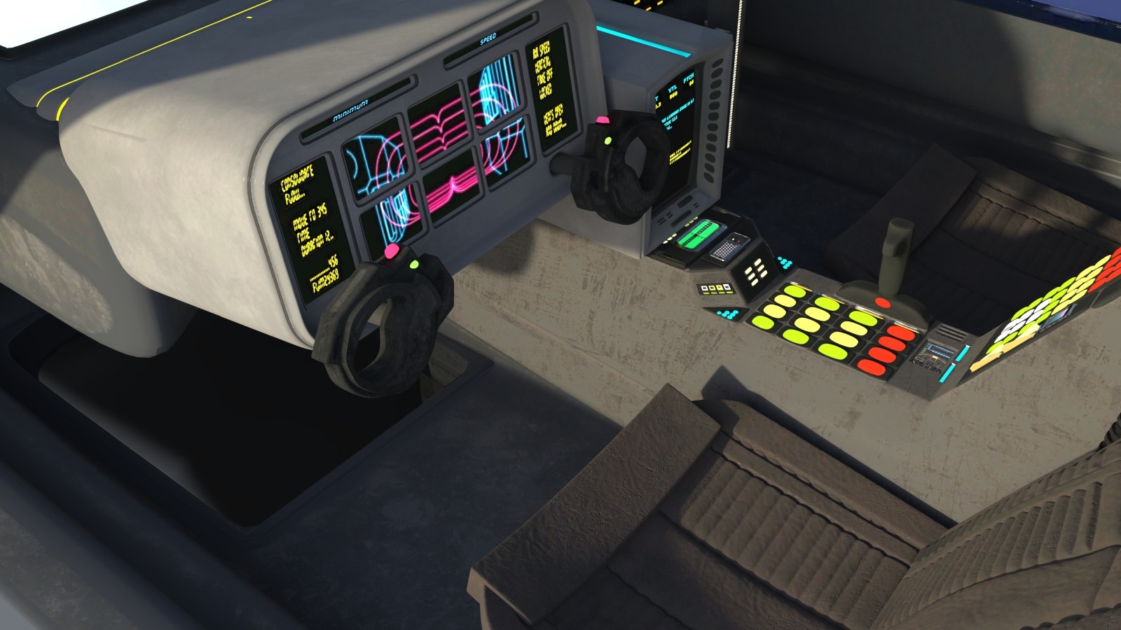 4th Sector Series Police Spinner for Daz Studio by N/A