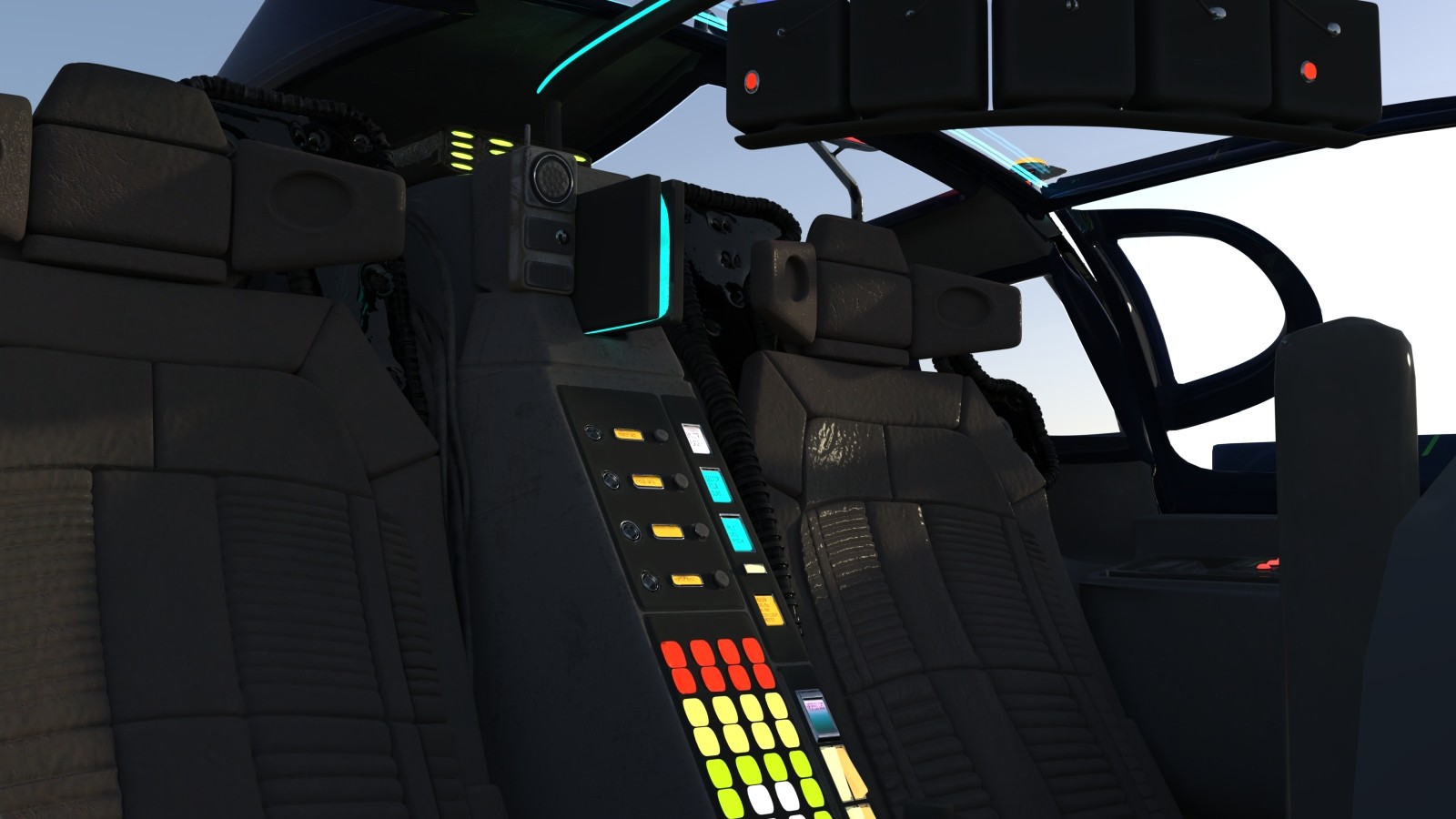 4th Sector Series Police Spinner for Daz Studio by N/A