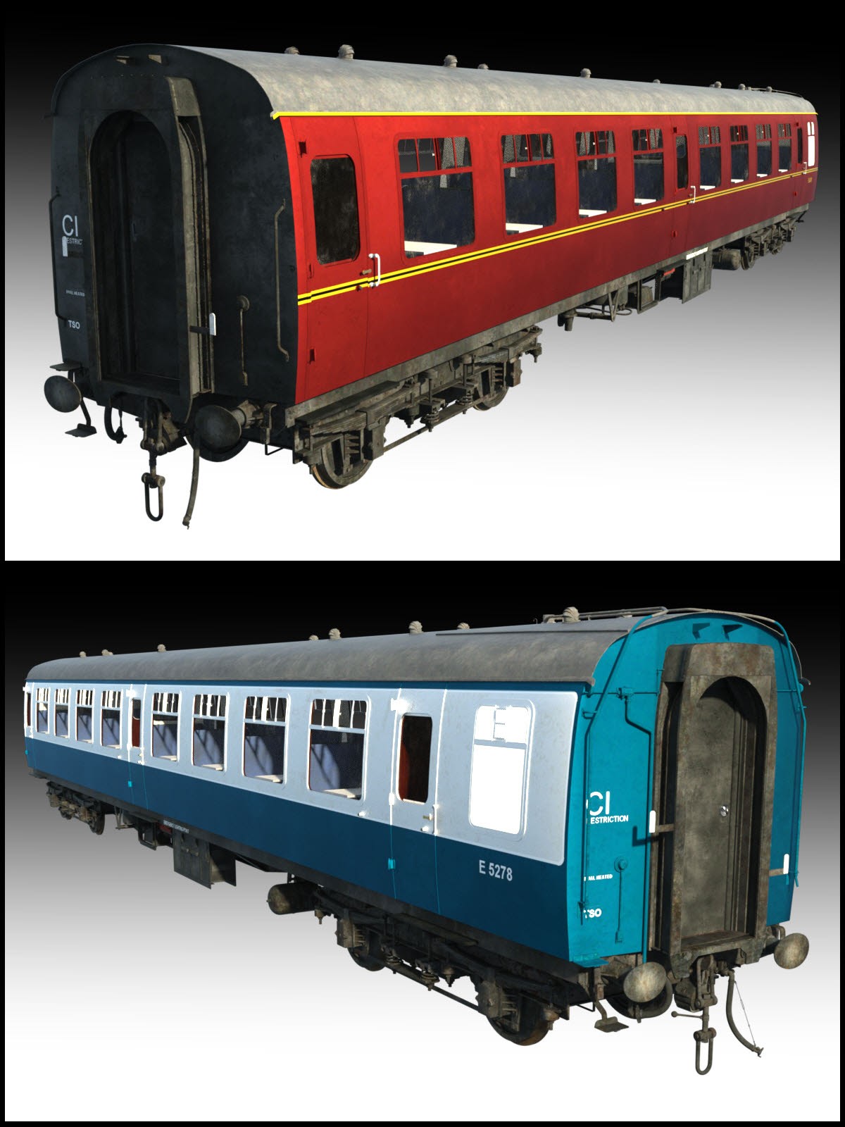 British Rail MK1 TSO Coach by N/A