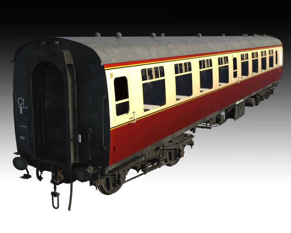 British Rail MK1 TSO Coach by N/A