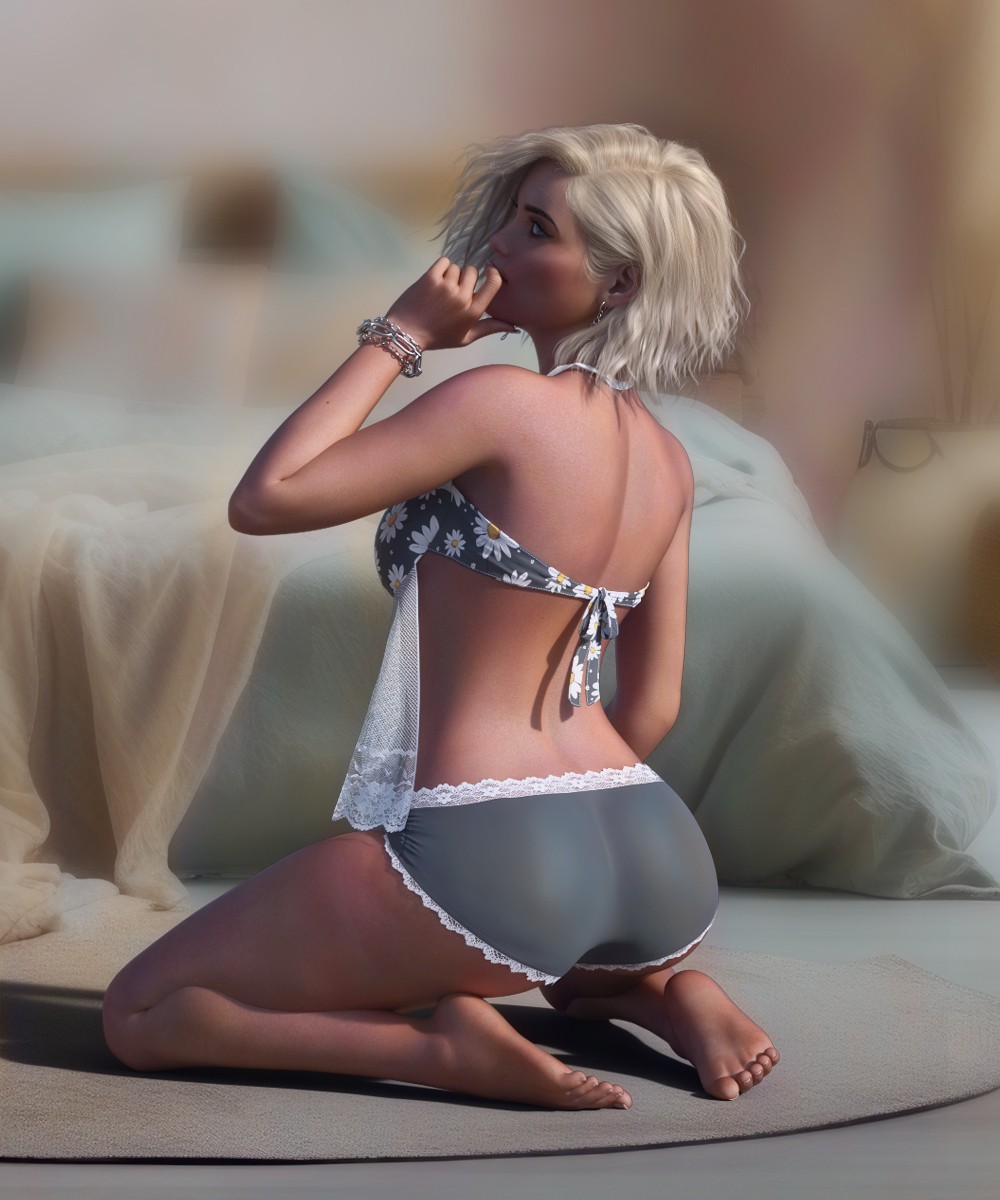 Lizzy Shorts Set for G8/8.1 Females by N/A