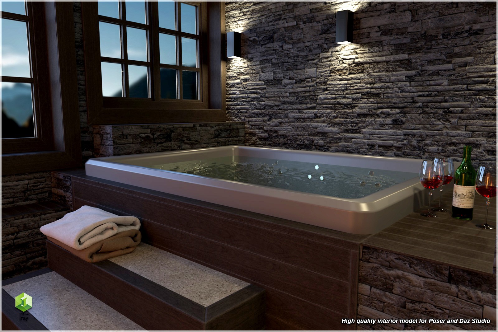 STZ Modern sauna by N/A