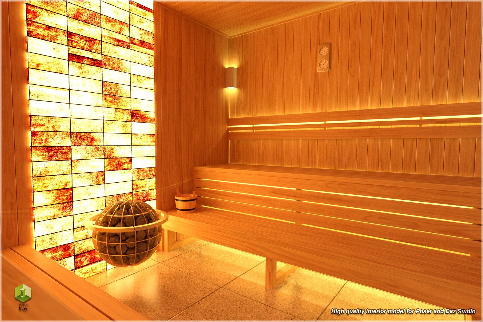 STZ Modern sauna by N/A