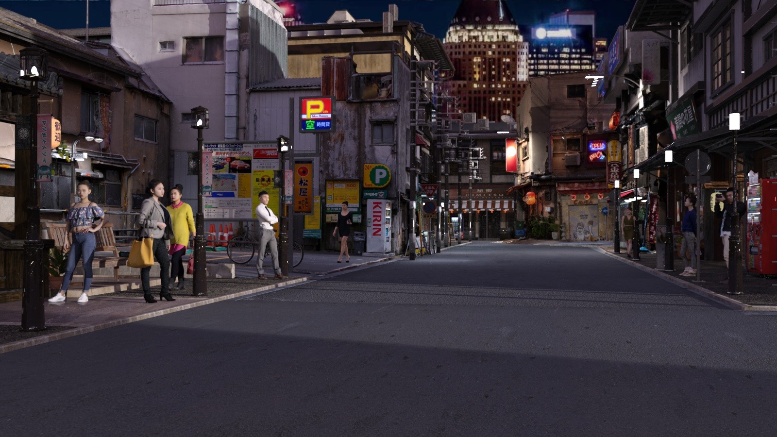 Japanese Backstreets for DAZ by N/A