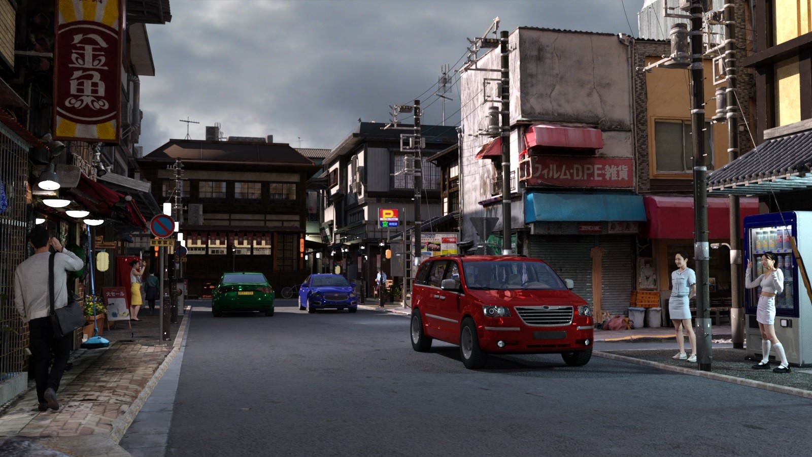 Japanese Backstreets for DAZ by N/A