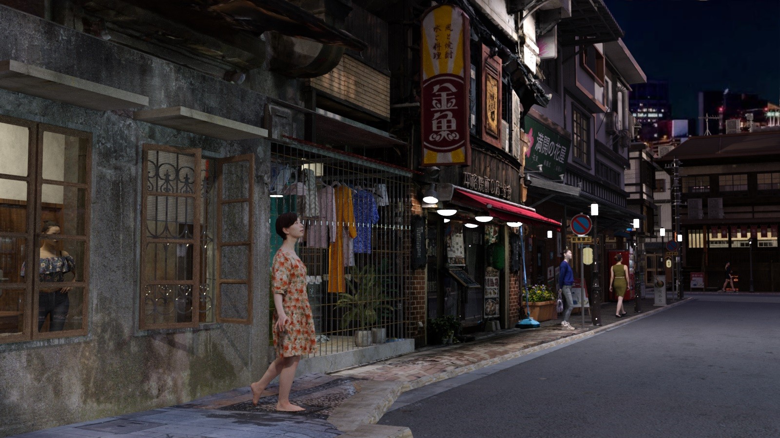 Japanese Backstreets for DAZ by N/A