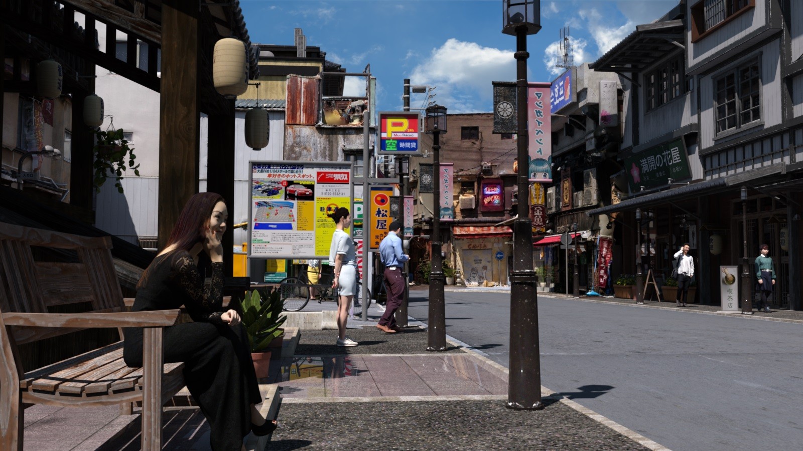 Japanese Backstreets for DAZ by N/A