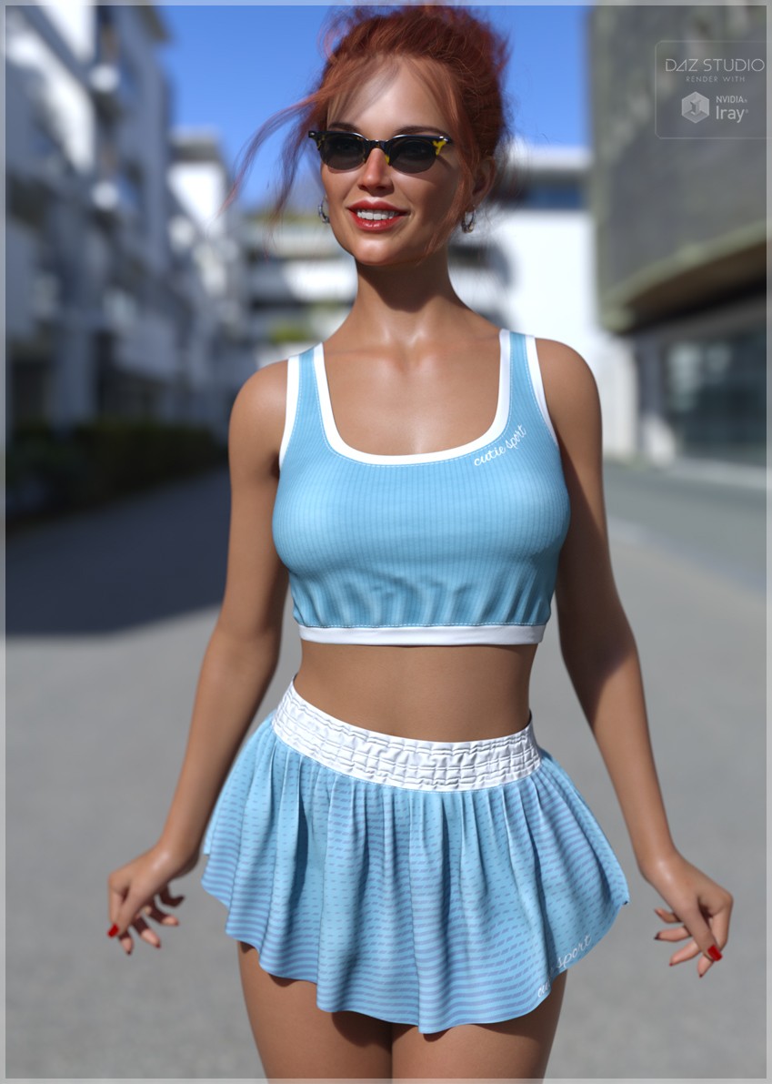 dForce Cutie Sport Outfit G8G8.1F G9 by N/A