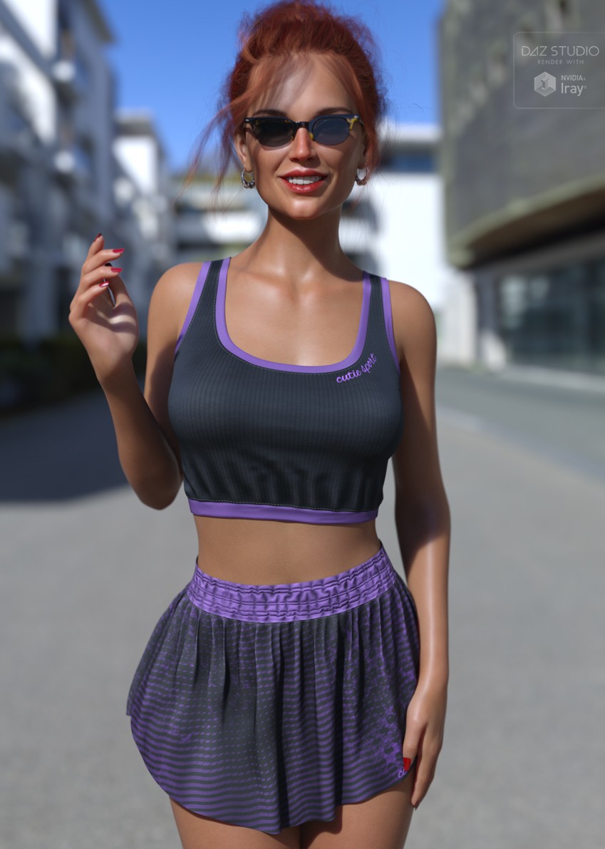 dForce Cutie Sport Outfit G8G8.1F G9 by N/A