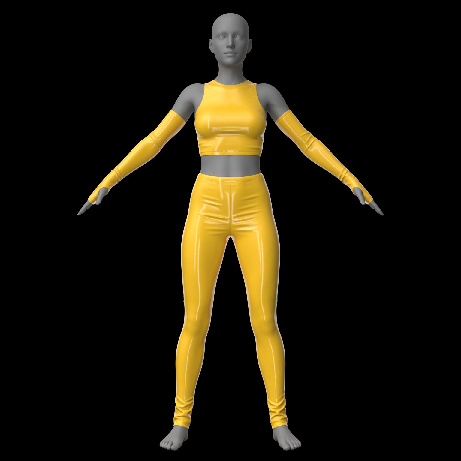 Pants Top and Armbands G8 by N/A