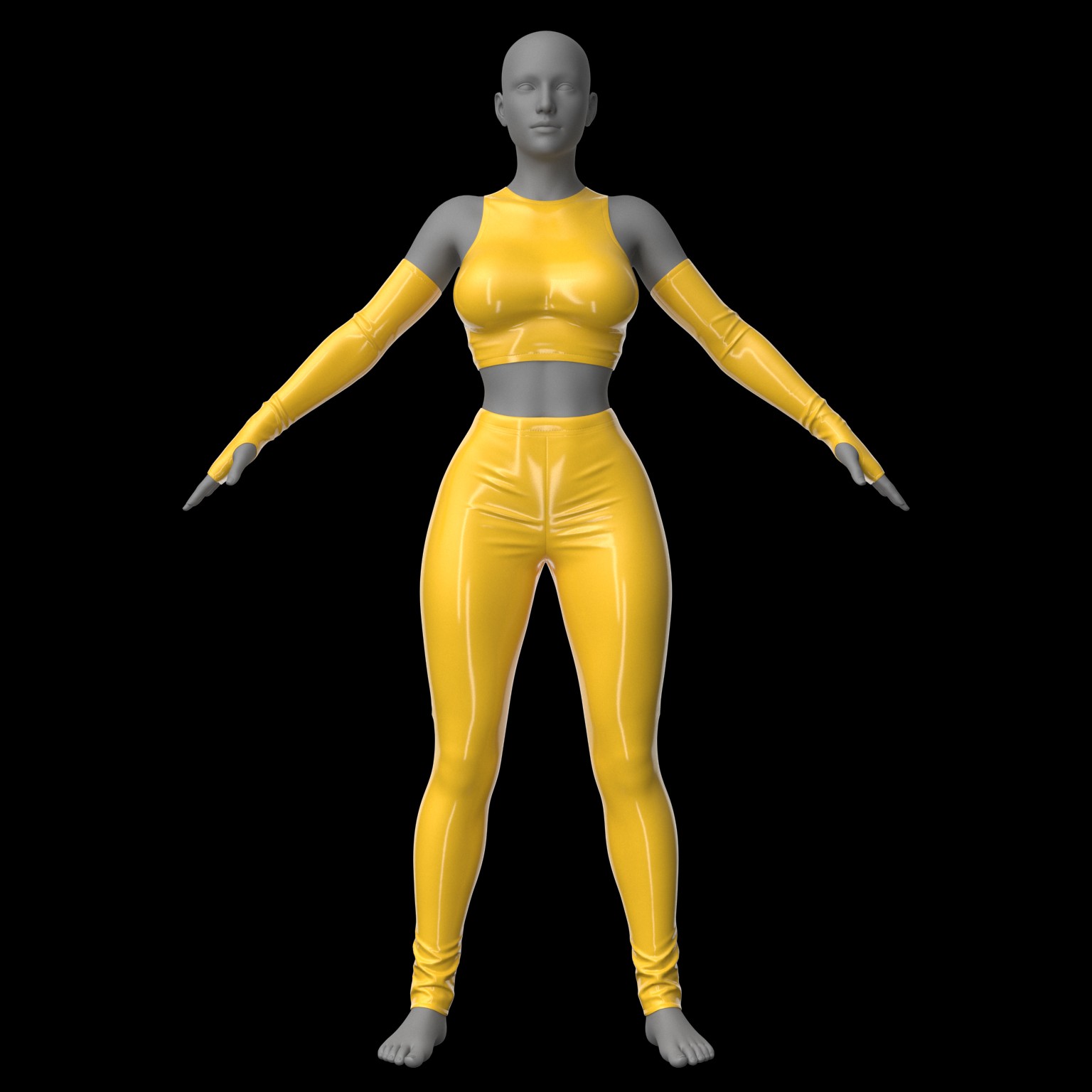 Pants Top and Armbands G8 by N/A