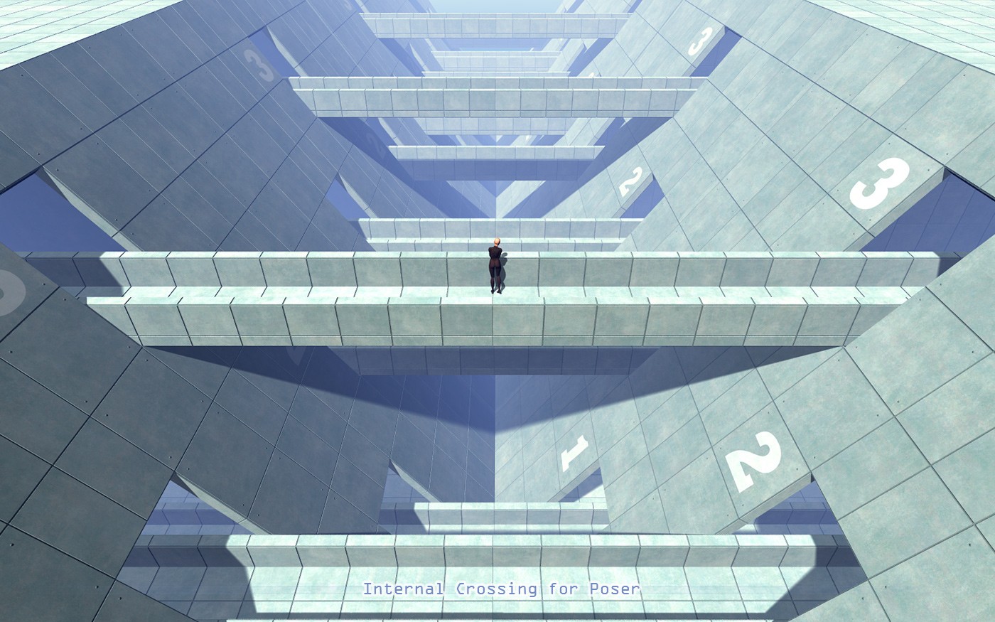 Internal Crossing for Poser by N/A