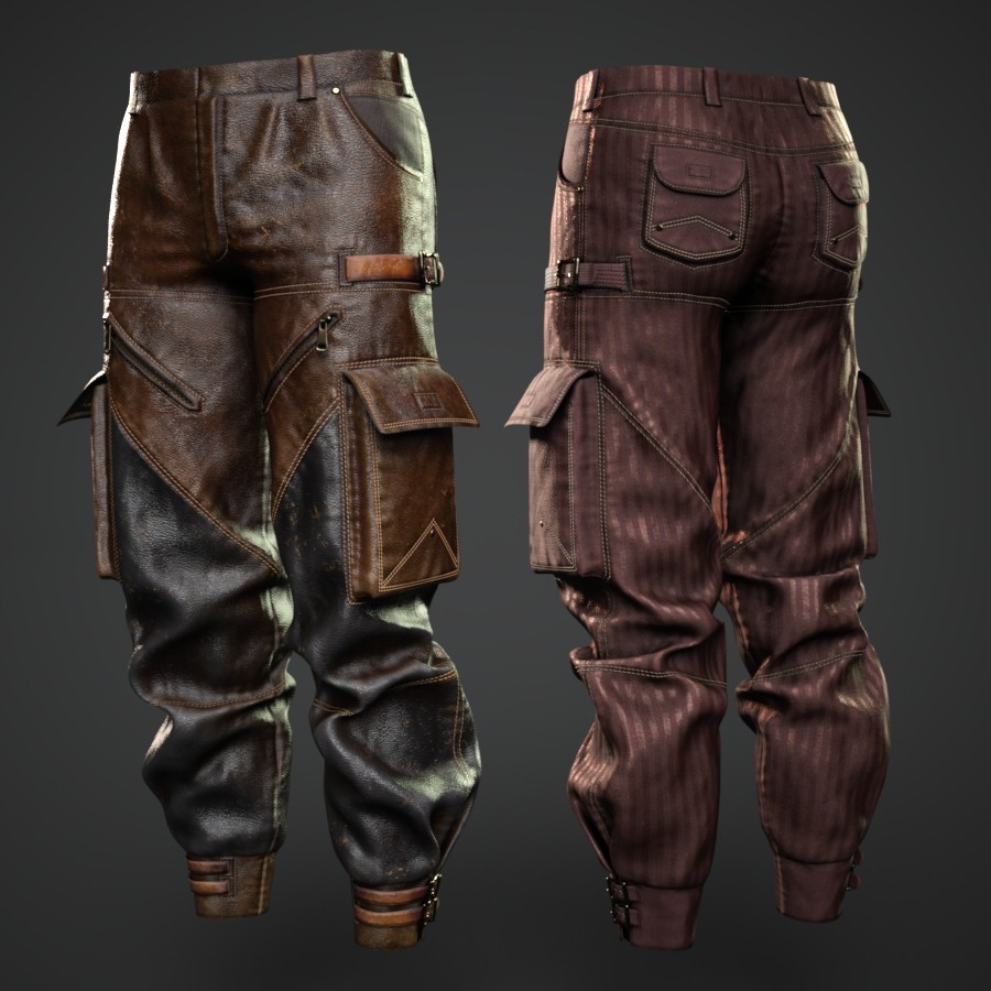 Versatility for dForce Cargo Pants and Shorts (12 New MATs) by N/A