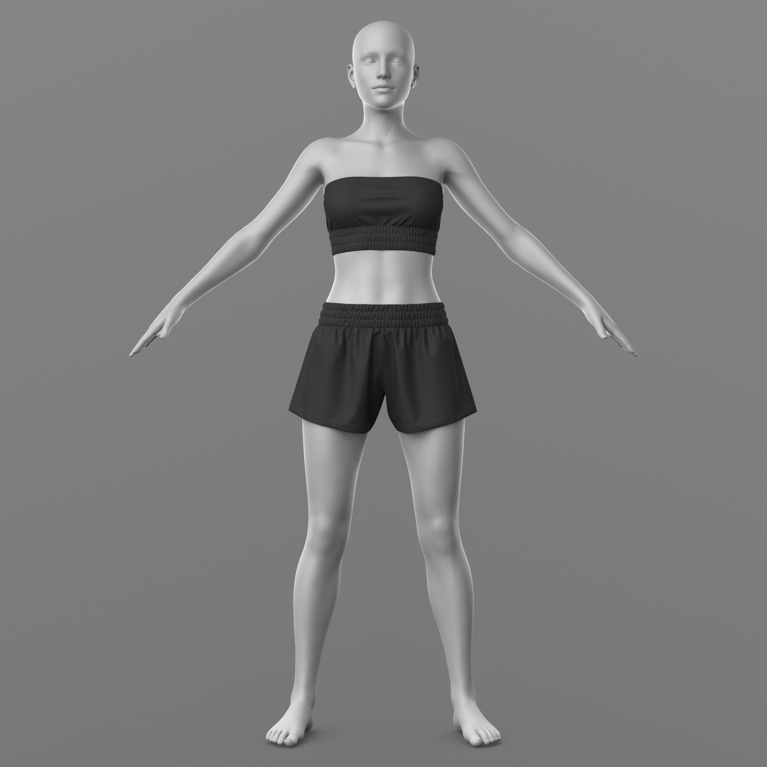 Shorts and Top G8 Female by N/A