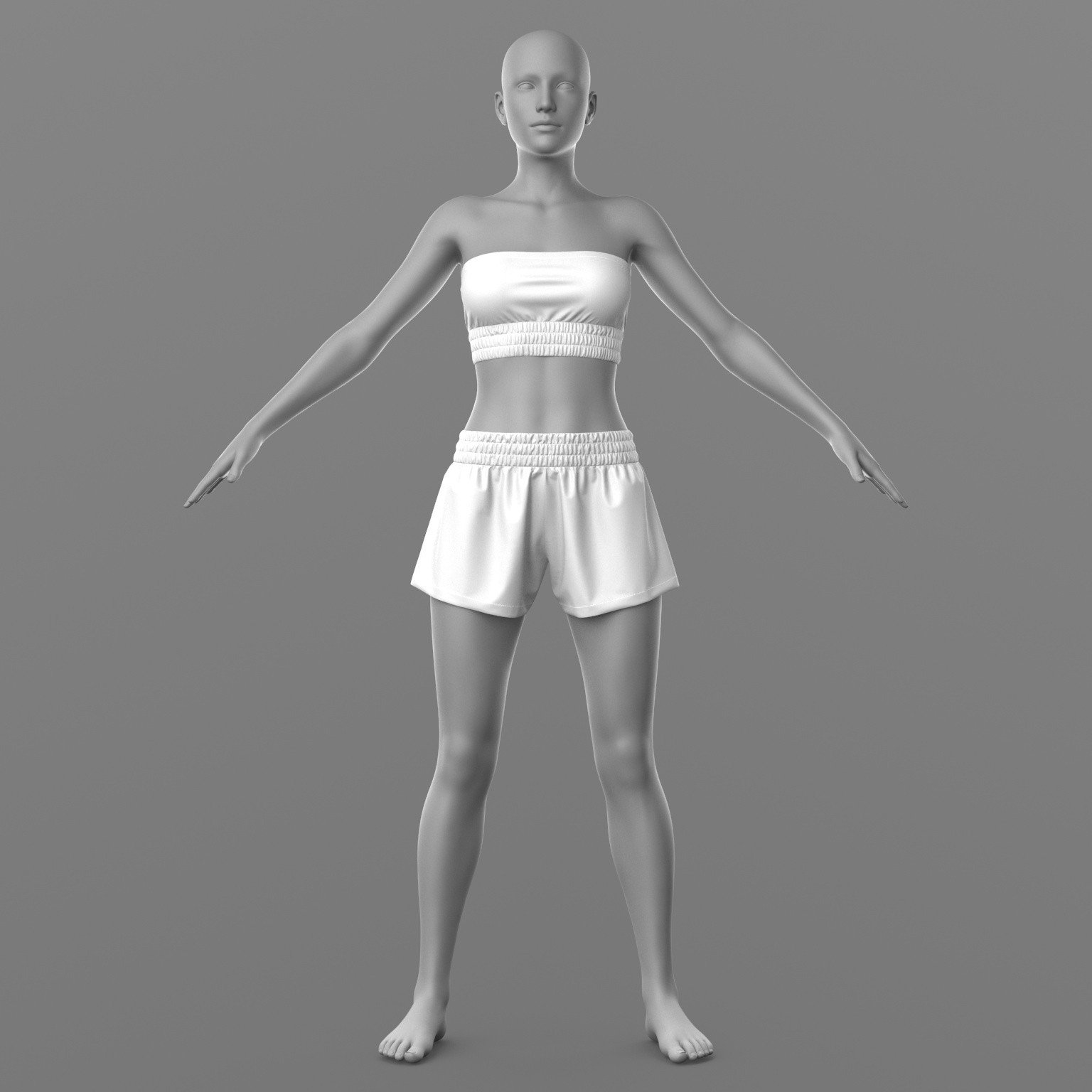 Shorts and Top G8 Female by N/A