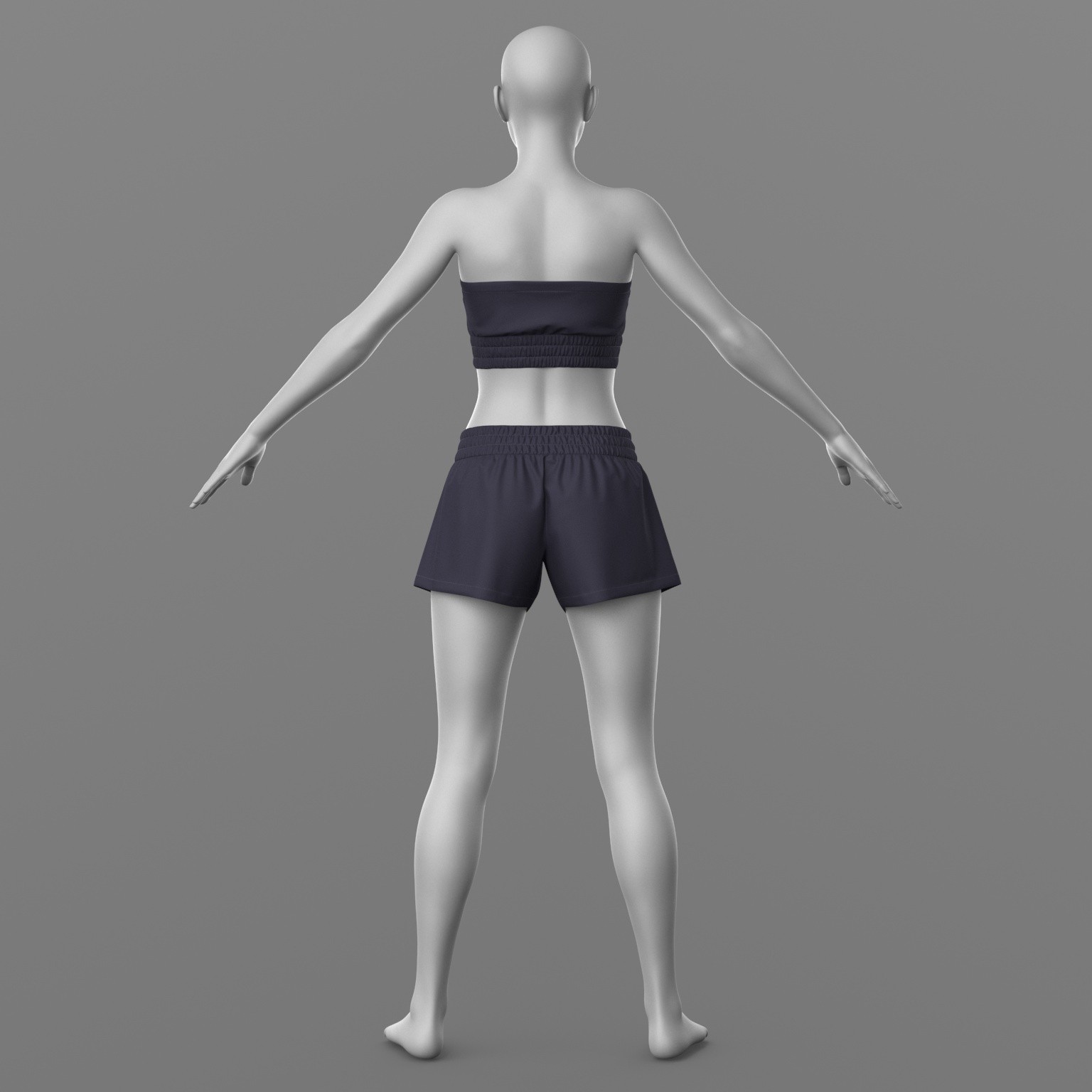 Shorts and Top G8 Female by N/A