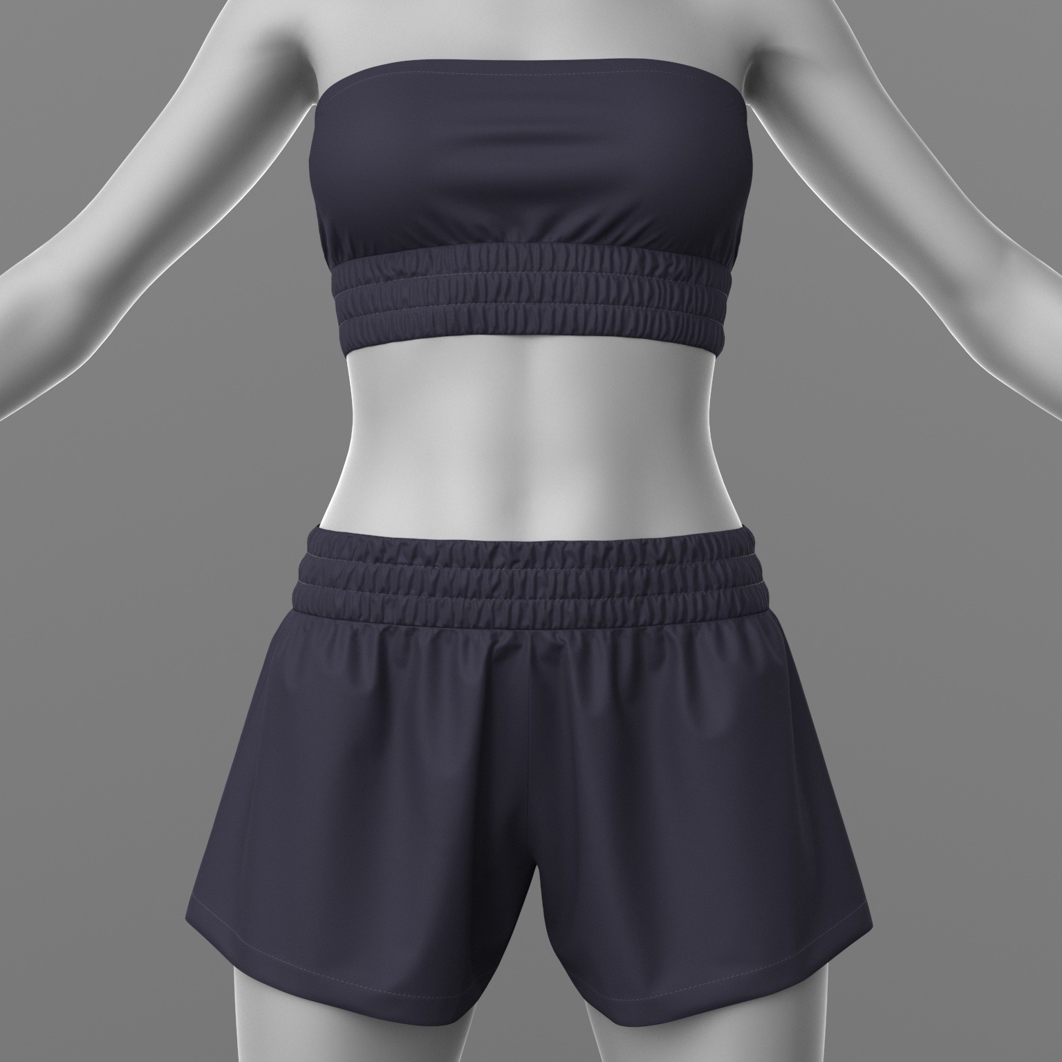 Shorts and Top G8 Female by N/A