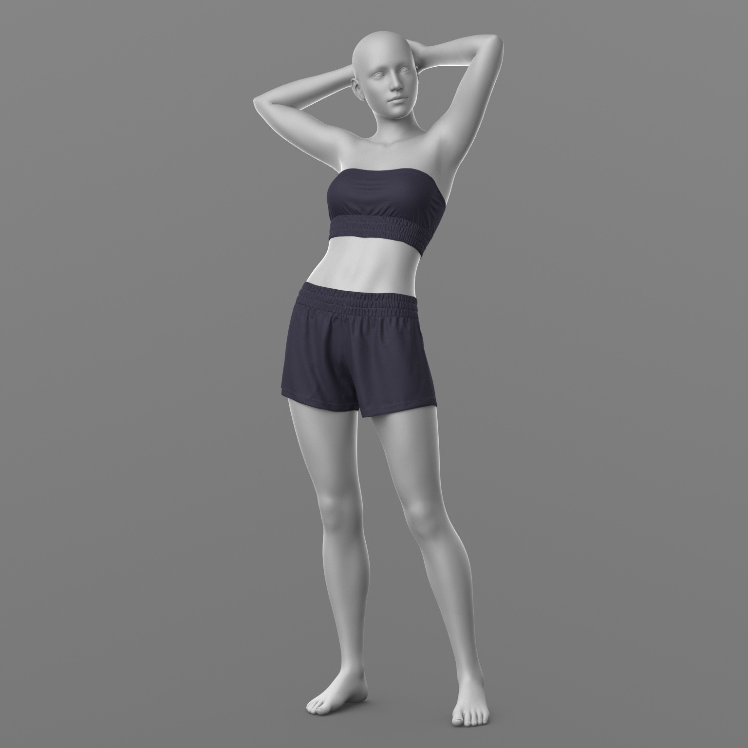 Shorts and Top G8 Female by N/A