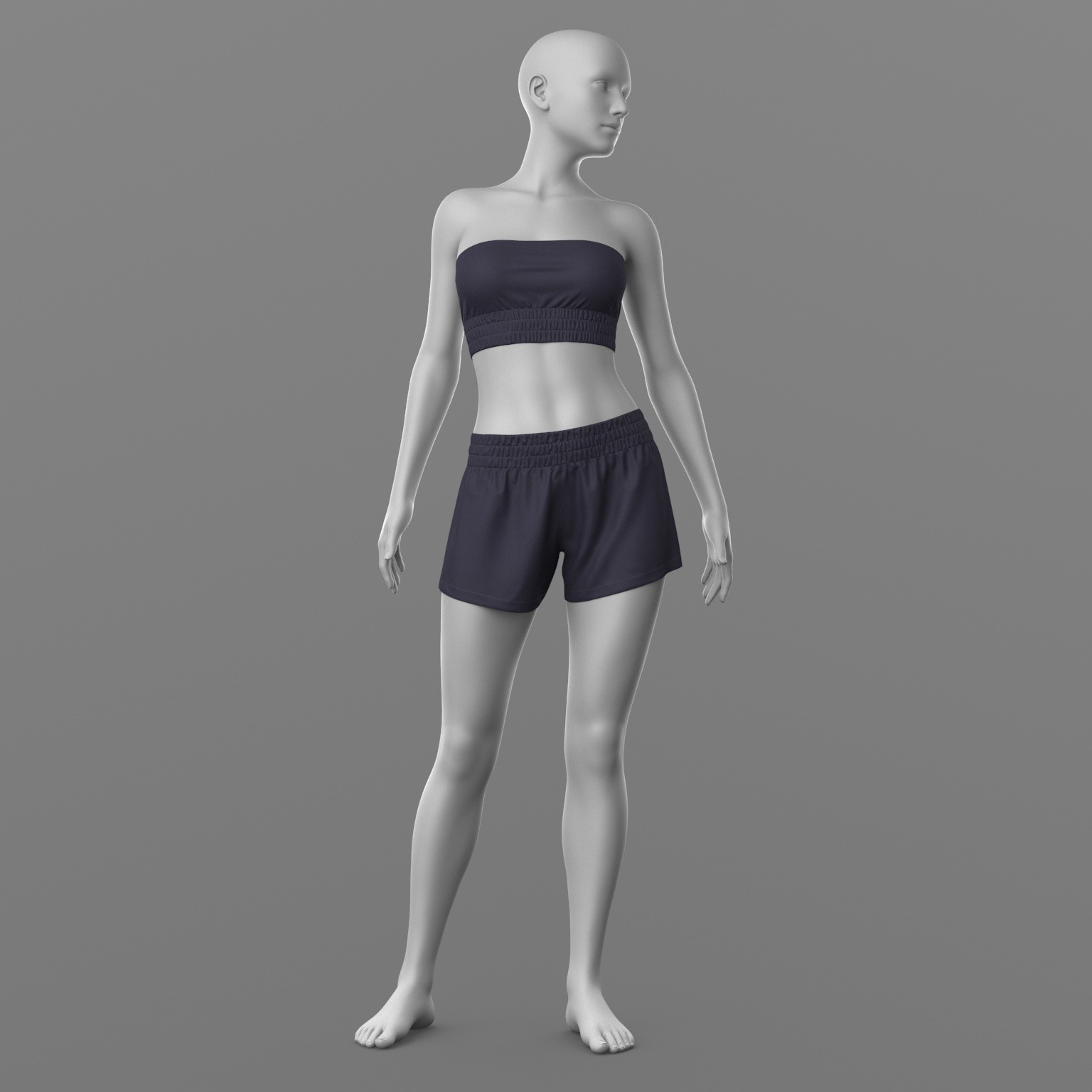 Shorts and Top G8 Female by N/A
