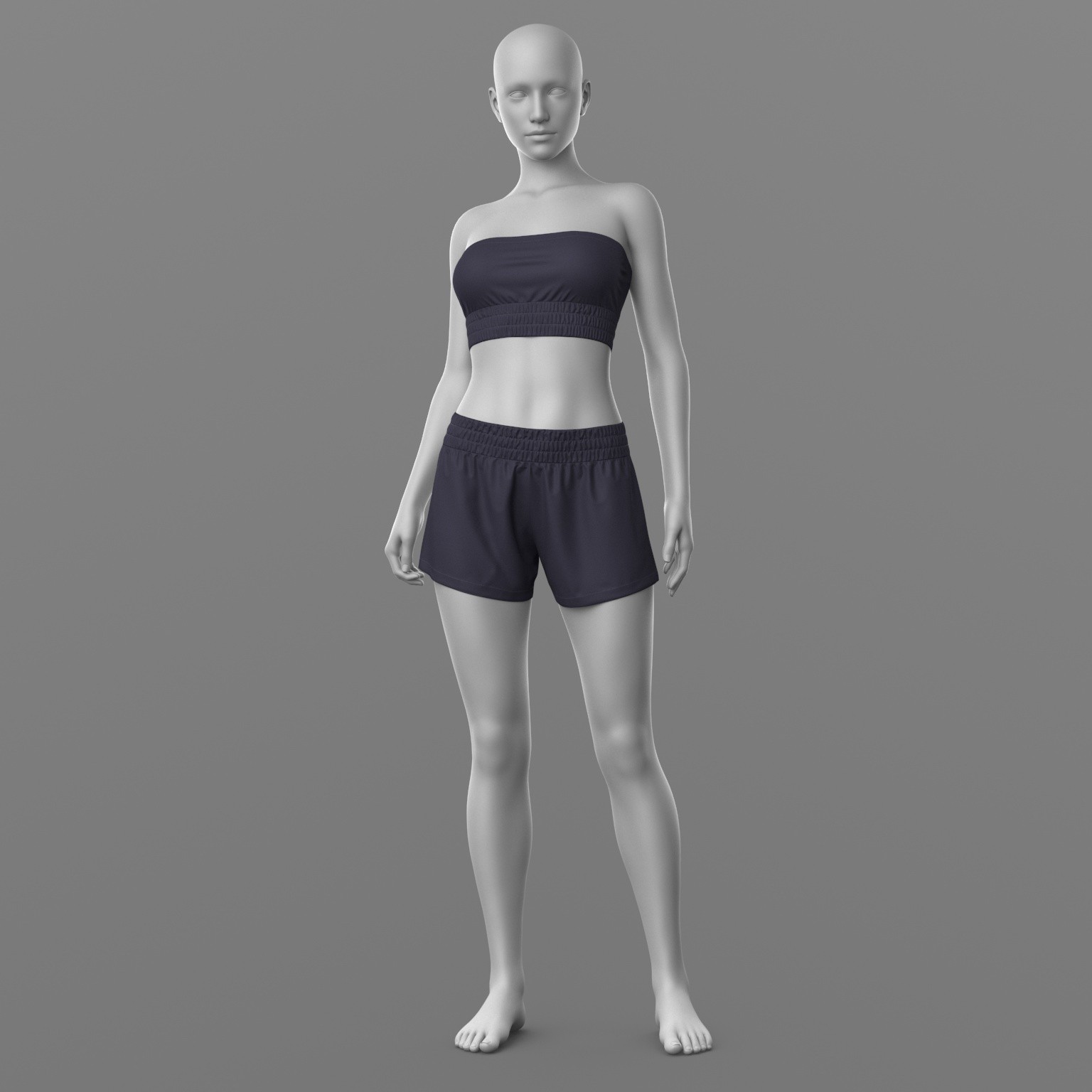 Shorts and Top G8 Female by N/A