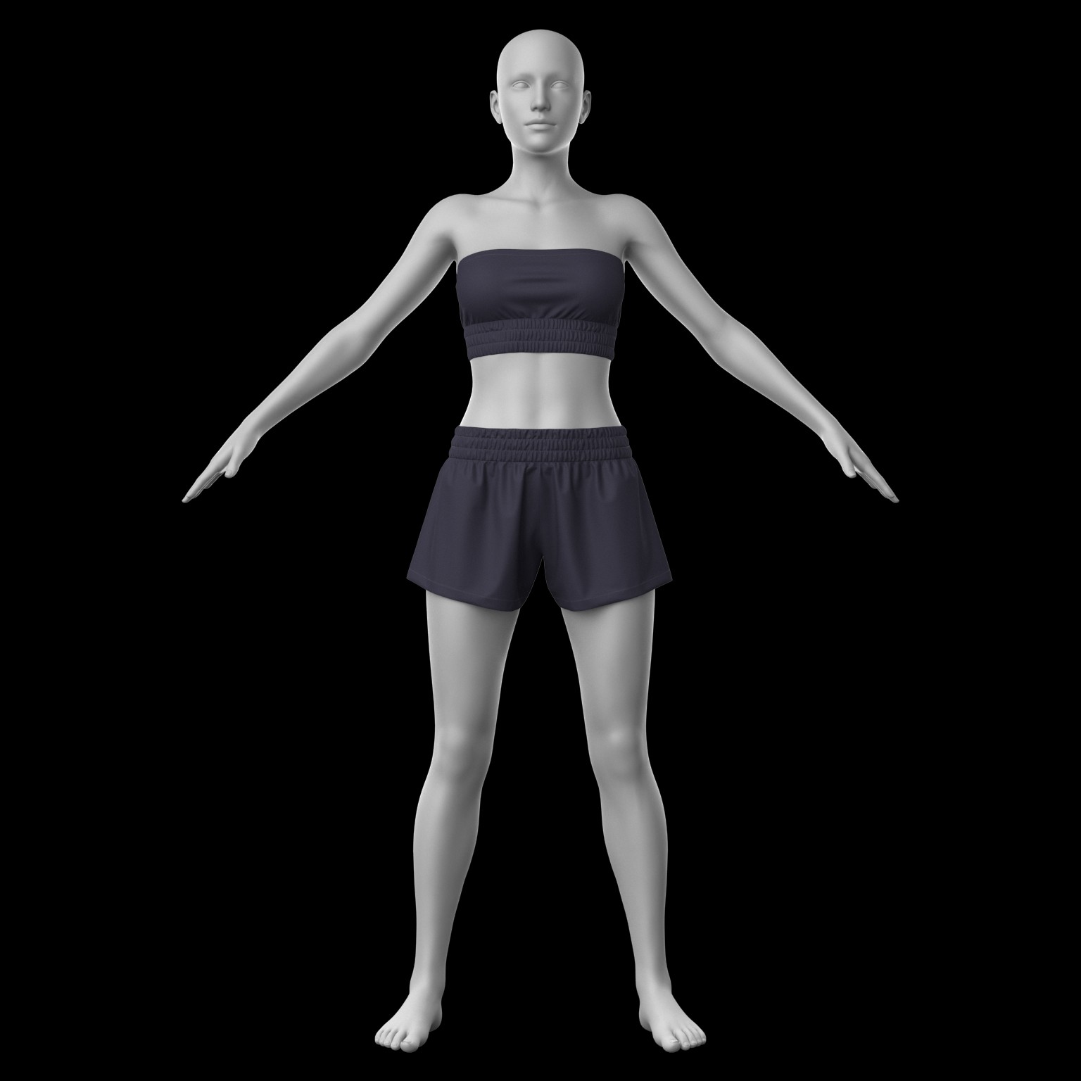 Shorts and Top G8 Female by N/A