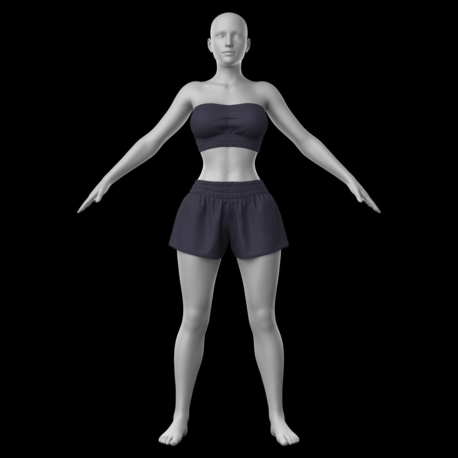 Shorts and Top G8 Female by N/A
