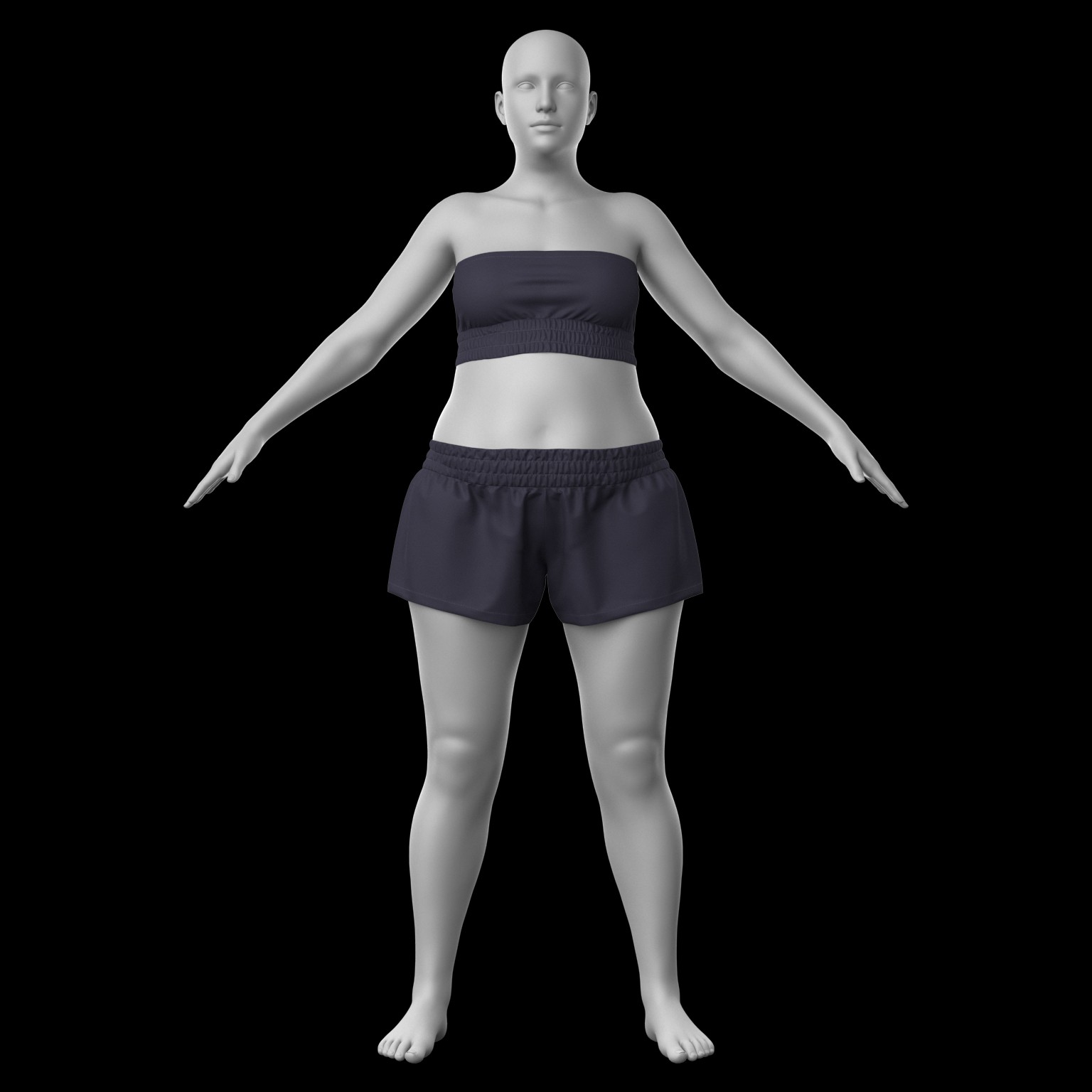 Shorts and Top G8 Female by N/A