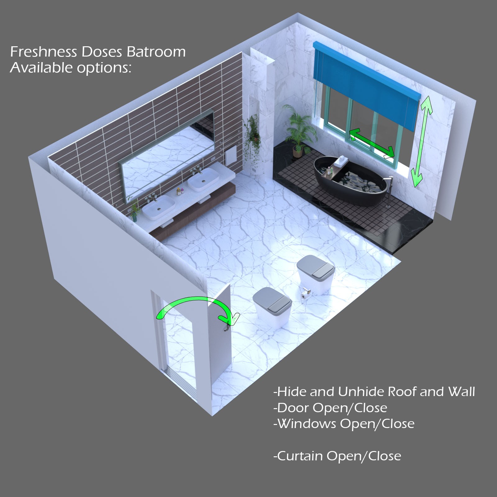 Freshness Doses Bathroom by N/A